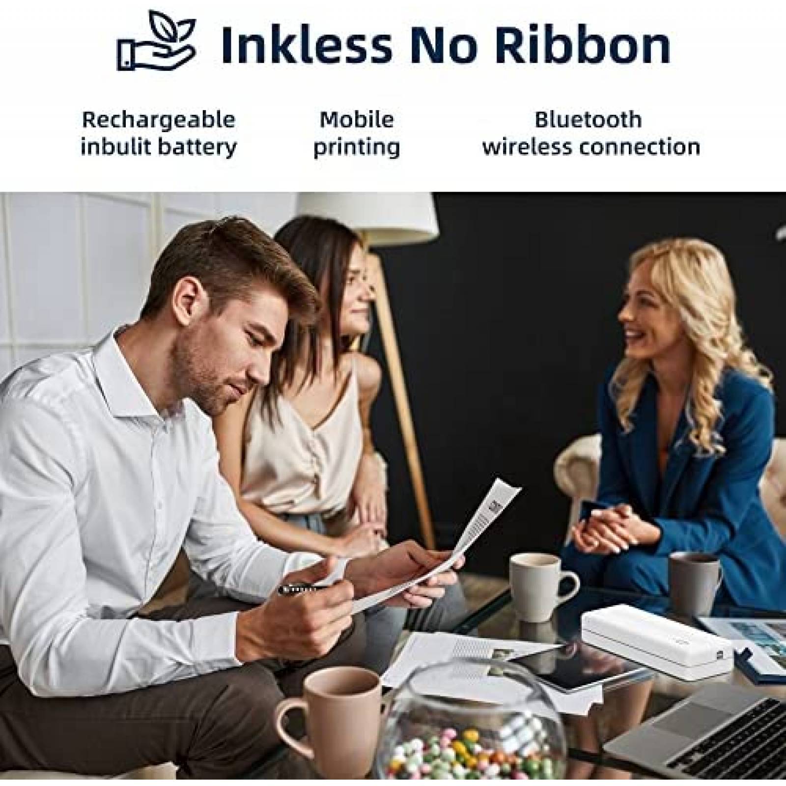 Impresora Termica HPRT Portatil Inalambrica Bluetooth