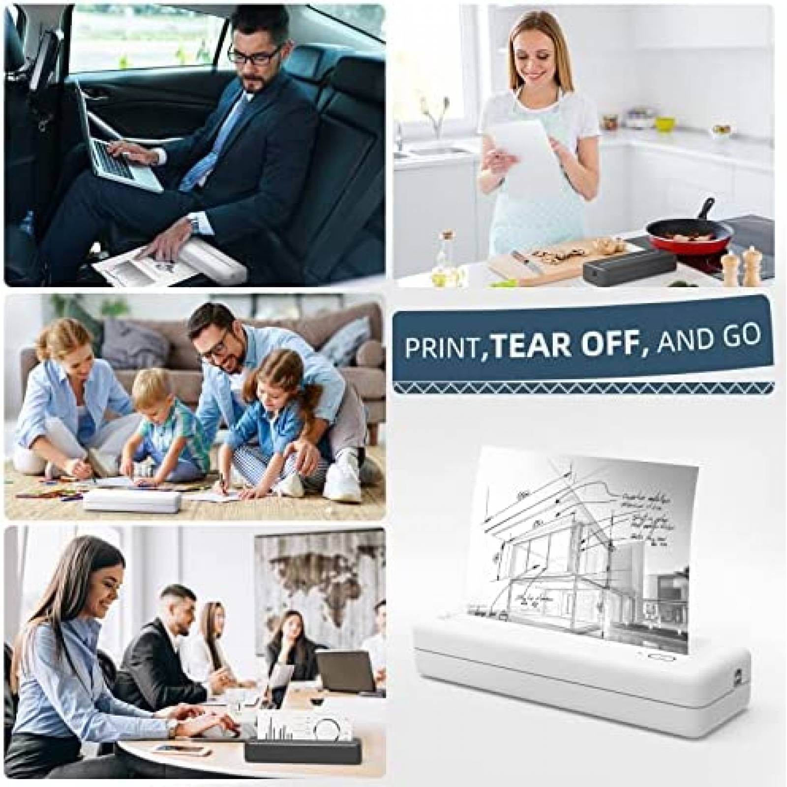 Impresora Termica HPRT Portatil Inalambrica Bluetooth