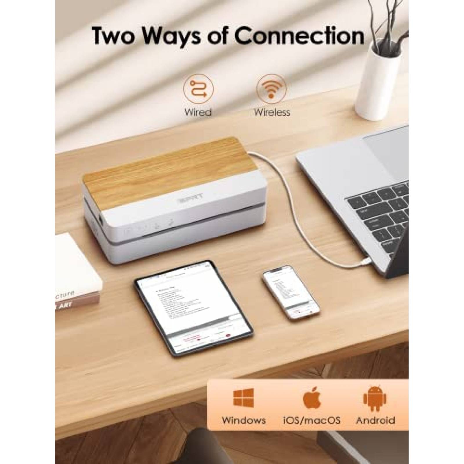 Impresora Termica IDPRT Future800 Portatil para Papel A4