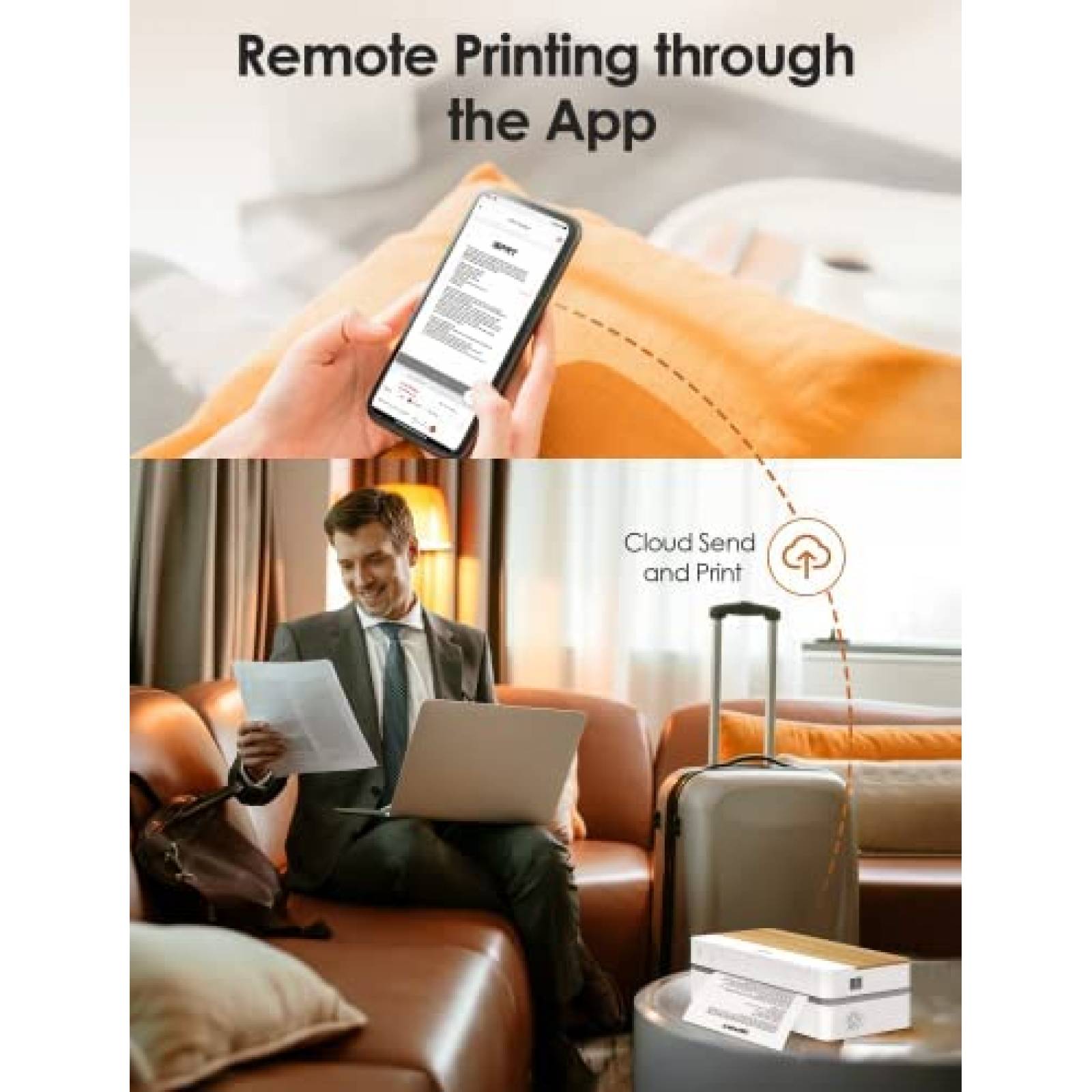 Impresora Termica IDPRT Future800 Portatil para Papel A4