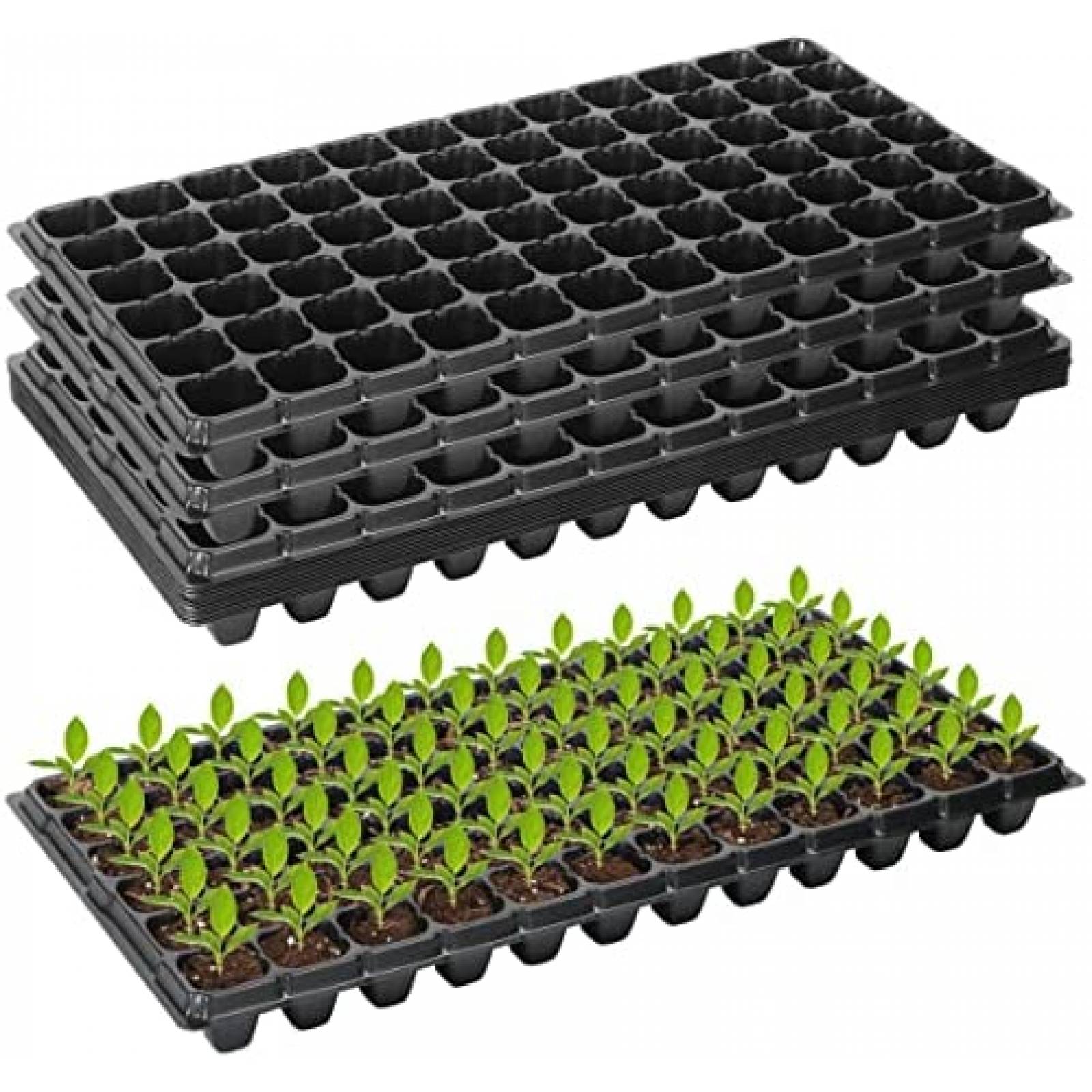 15 Pack Charola Germinador BEWAVE 1080 Semilleros Reusable