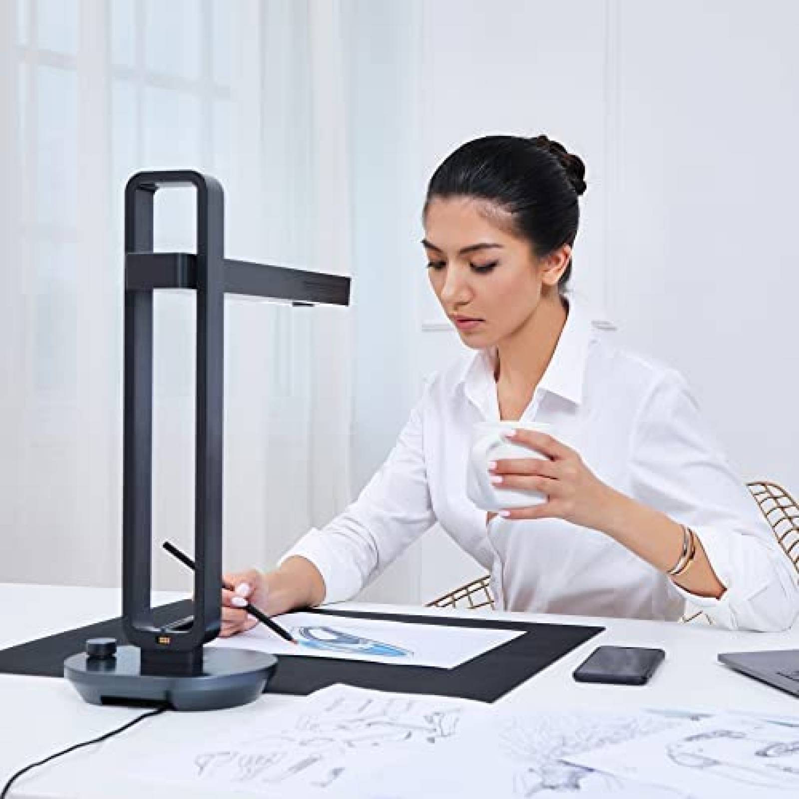 Escaner Portatil de Libros CZUR Aura Pro Documentos Fotos