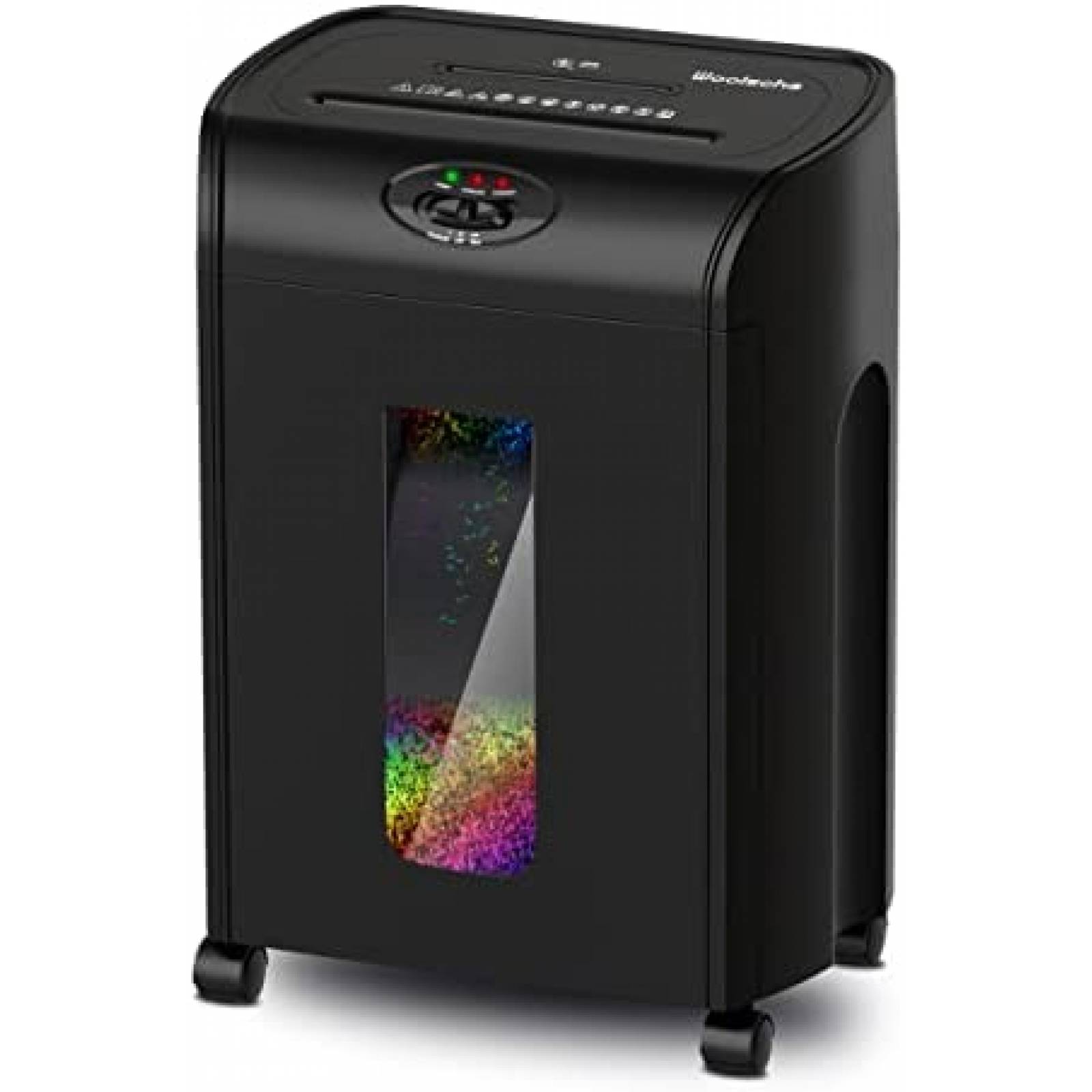 Trituradora de Papel Woolsche Micro Corte 10 Hojas -Negro