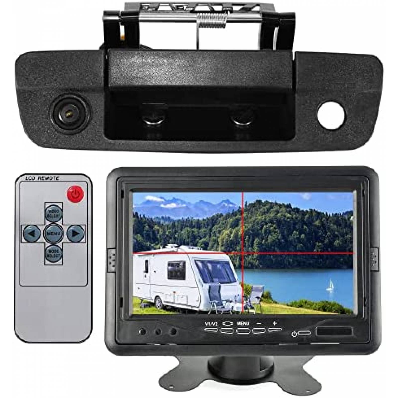 Camara de Reversa Anina Para Dodge Ram 1500 2500 3500 -Negro