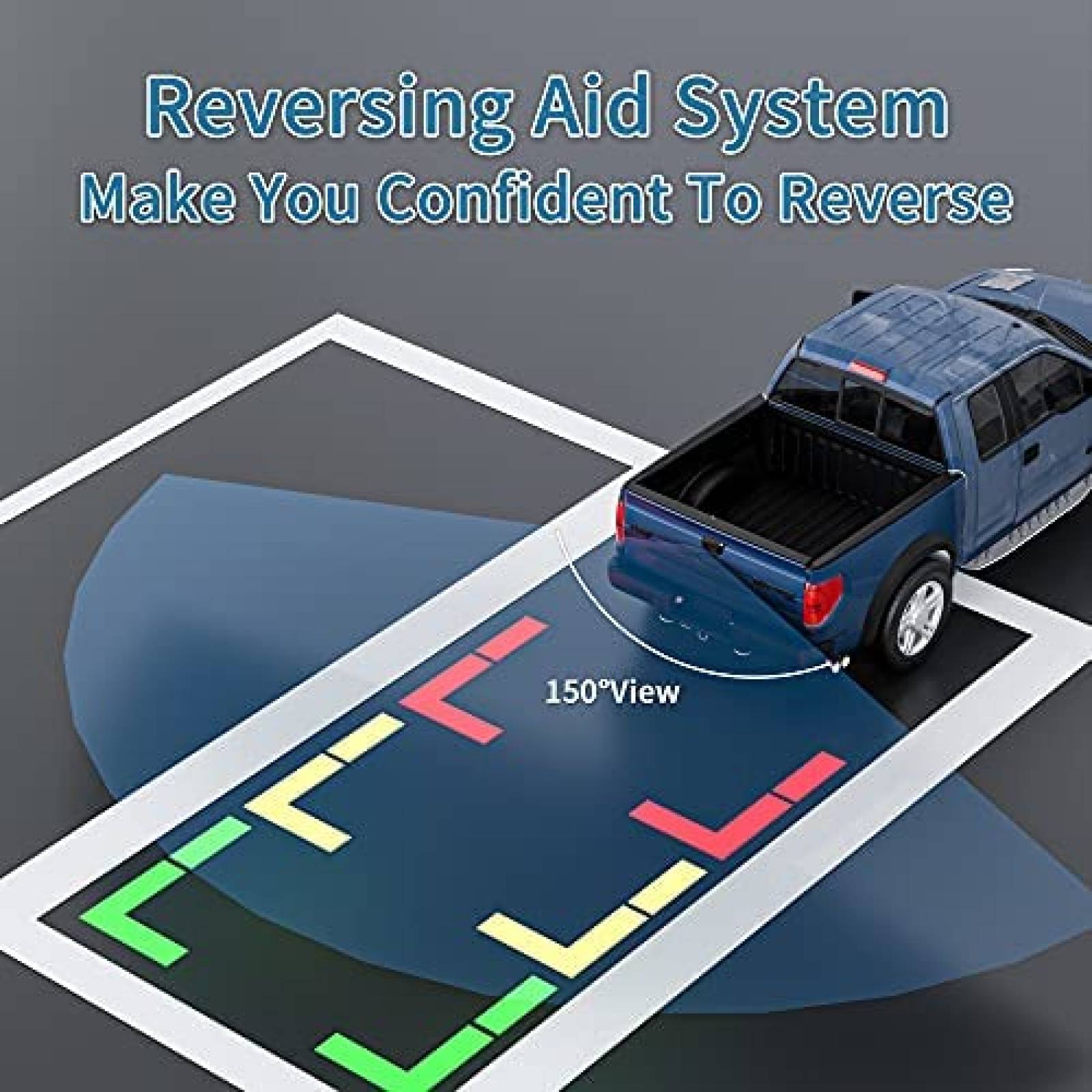 Camara de Reversa Anina Para Dodge Ram 1500 2500 3500 -Negro