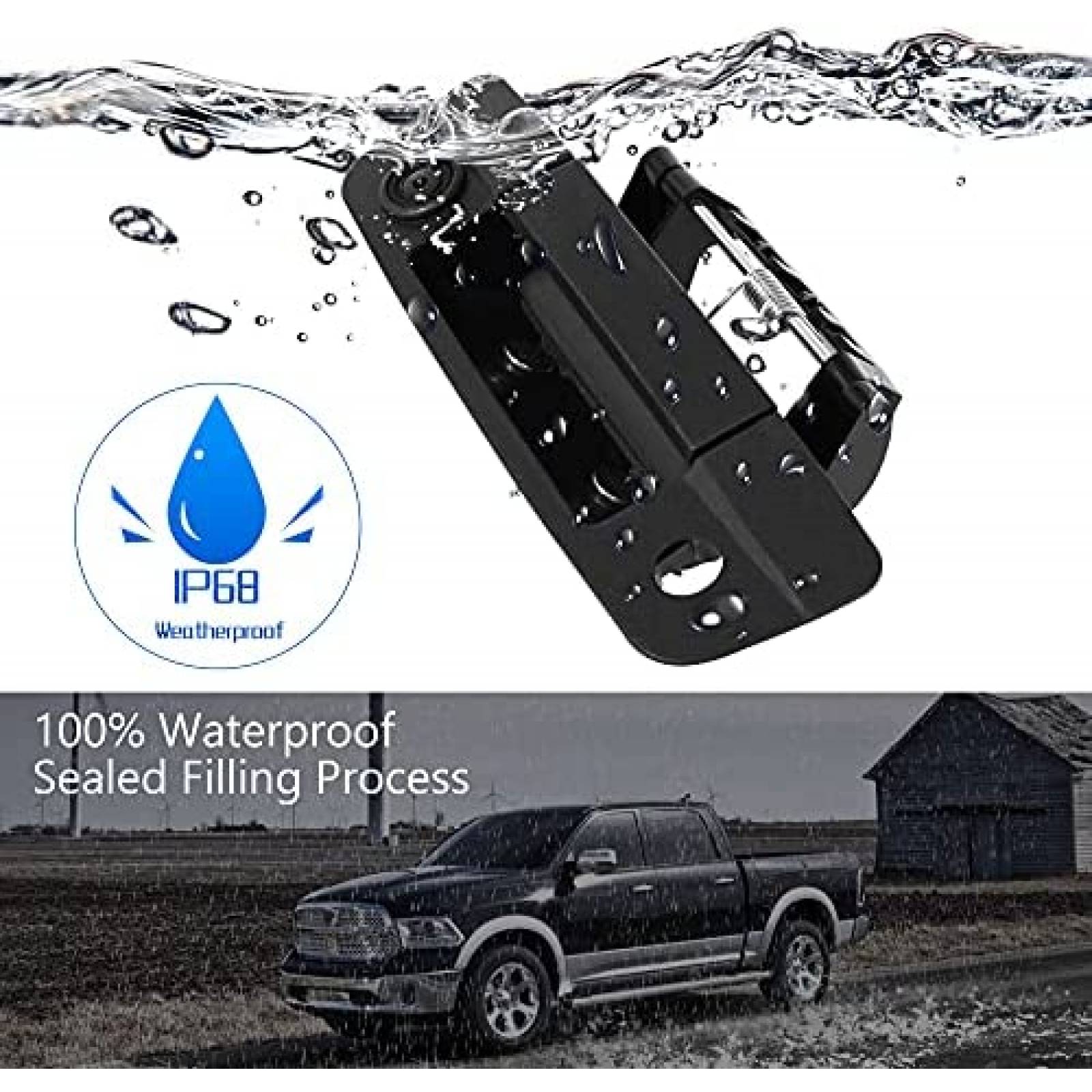 Camara de Reversa Anina Para Dodge Ram 1500 2500 3500 -Negro