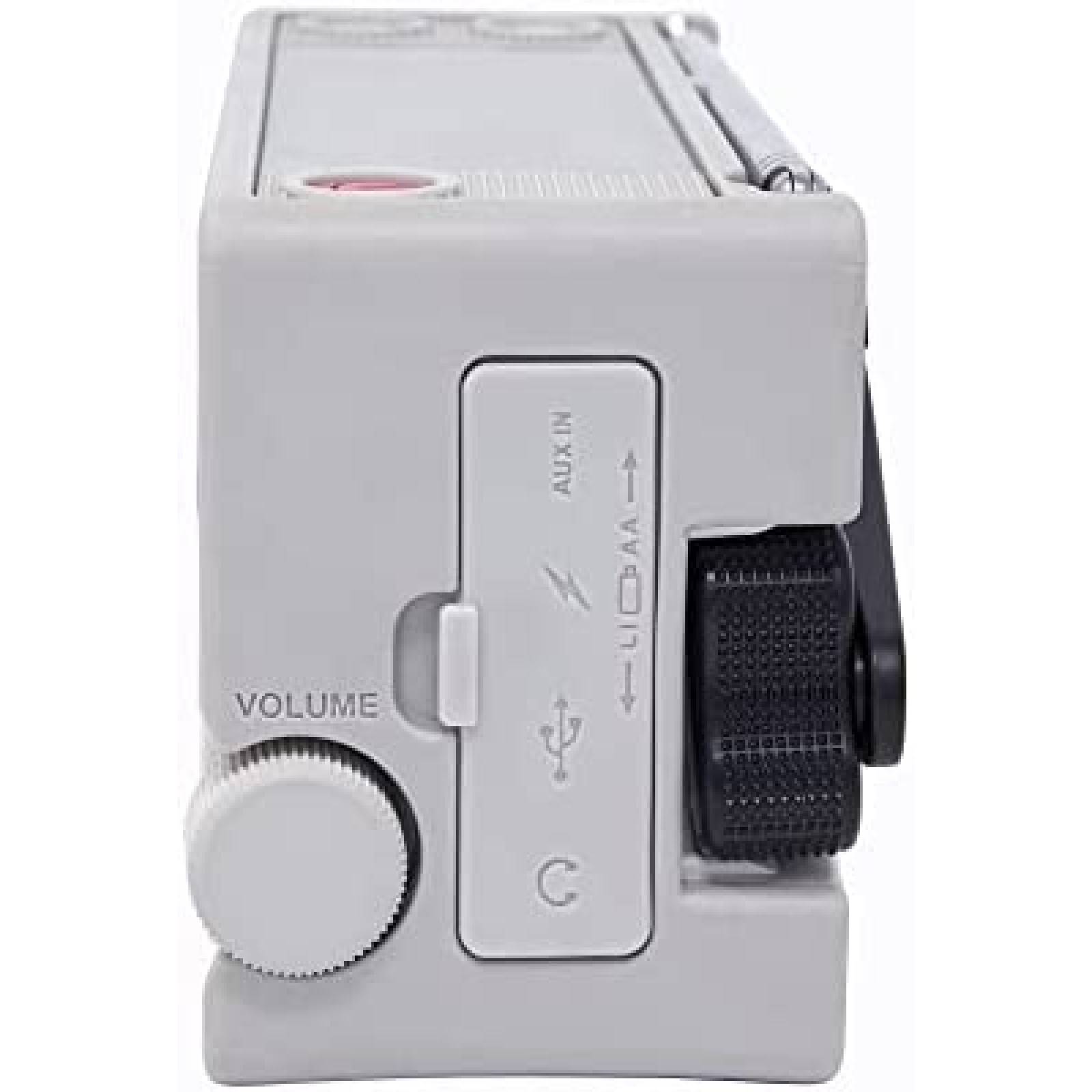 Radio Solar Portatil de Emergencia C.Crane AM FM Manivela