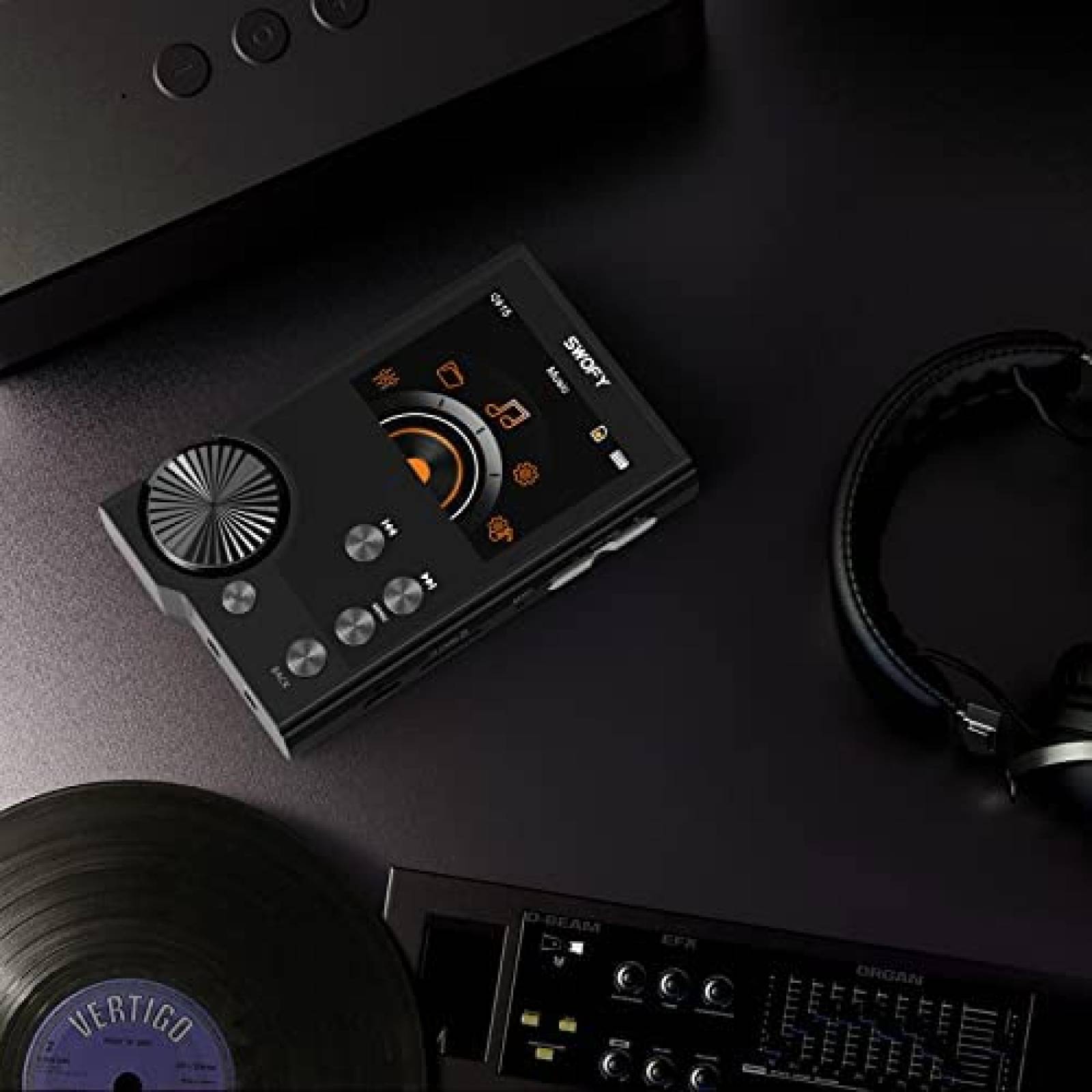 Reproductor De MP3 Swofy 2" HiFi 128GB De Memoria -Negro