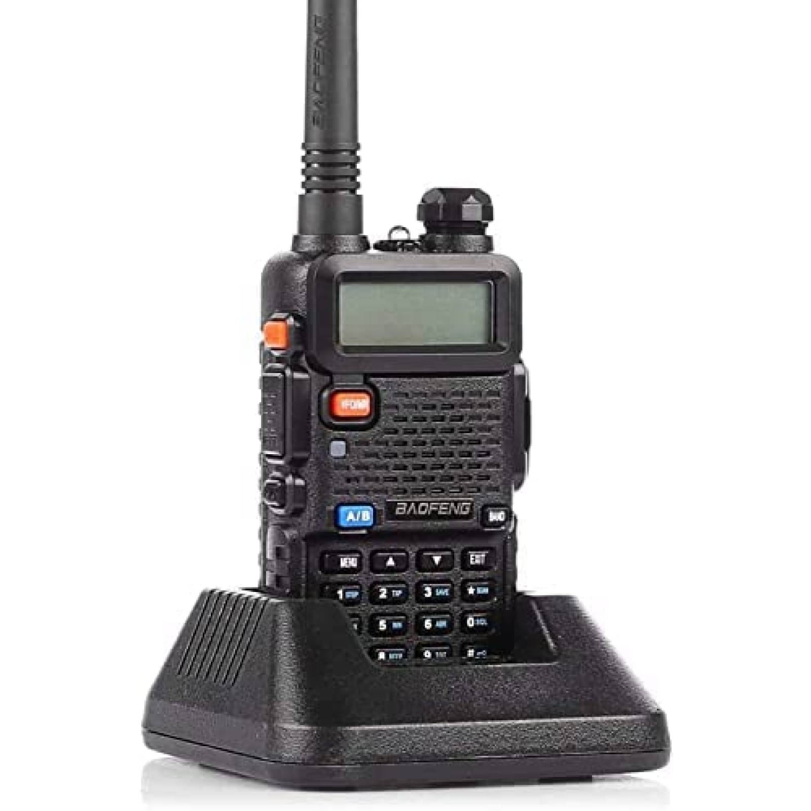 Radio Baofeng UV-5R 2 Vias VHF UHF Paquete de 6 -Negro