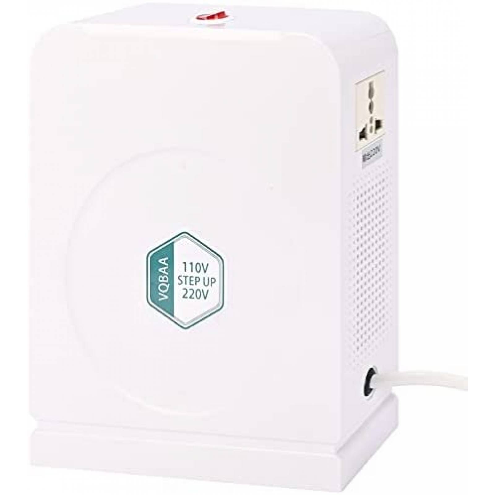 Convertidor VQBAA 110V a 220V 3000 watts 220V-240V -Blanco