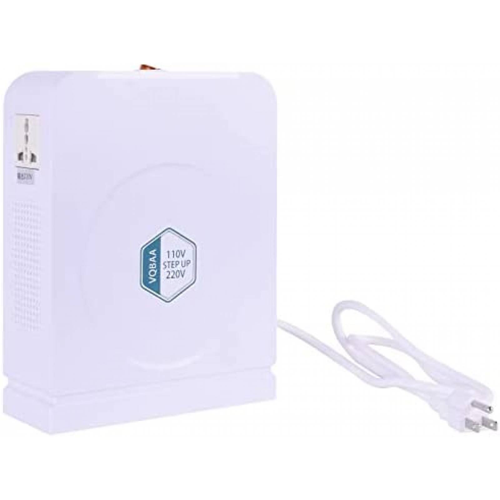 Convertidor VQBAA 110V a 220V 3000 watts 220V-240V -Blanco