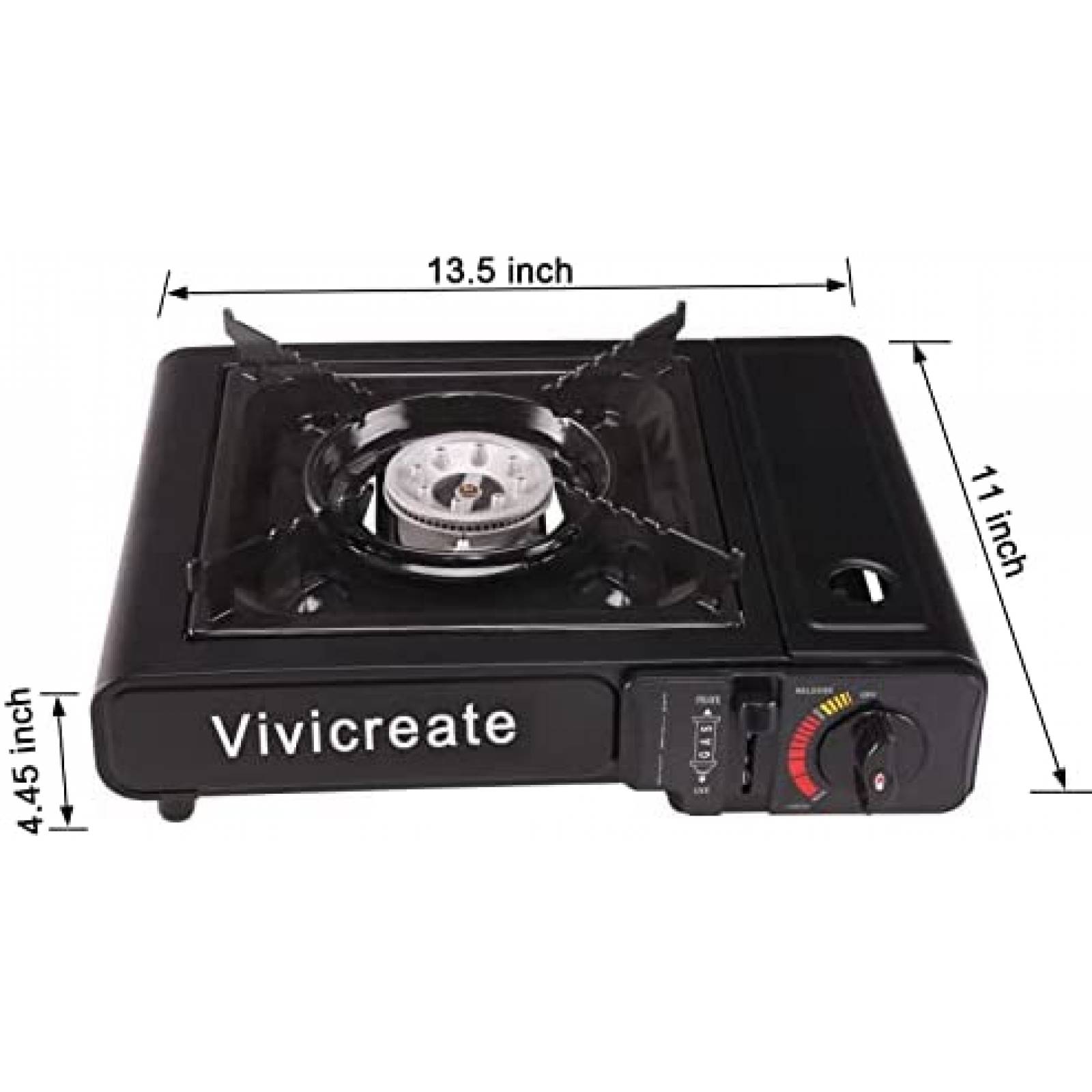 Estufa para Campamento Vivicreate de 8500 BTU -Negro