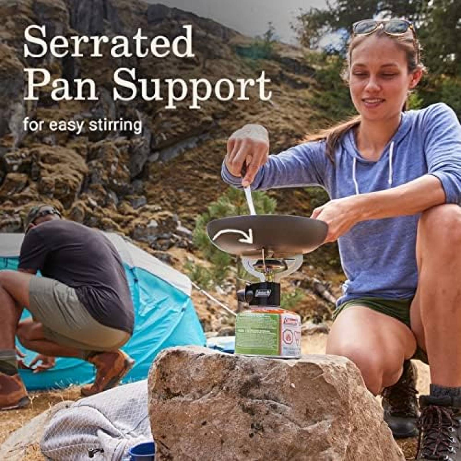 Estufa Portatil para Acampar Coleman 2157593 5" -Plateado