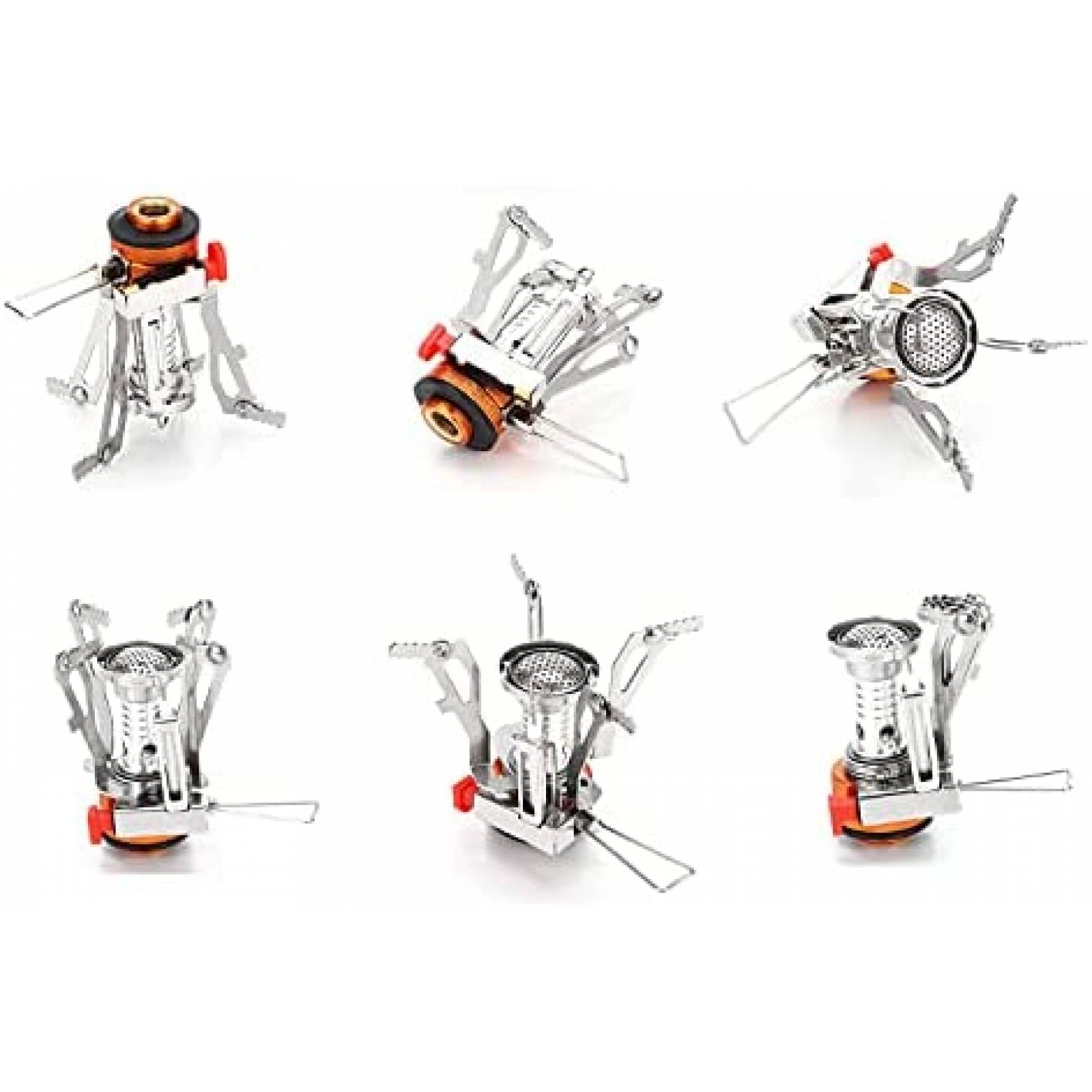 Mechero Portatil para Campamento AIROKA 0.25 lb -Naranja