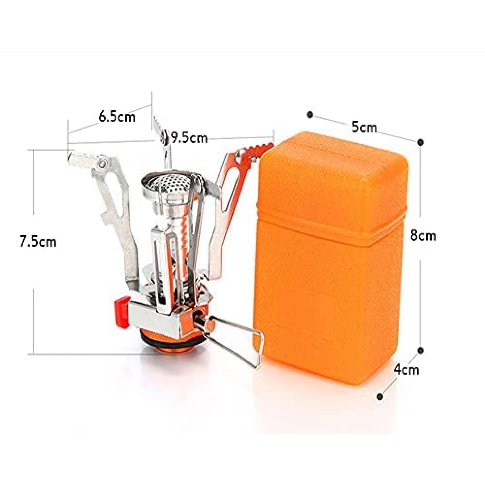 Mechero Portatil para Campamento AIROKA 0.25 lb -Naranja
