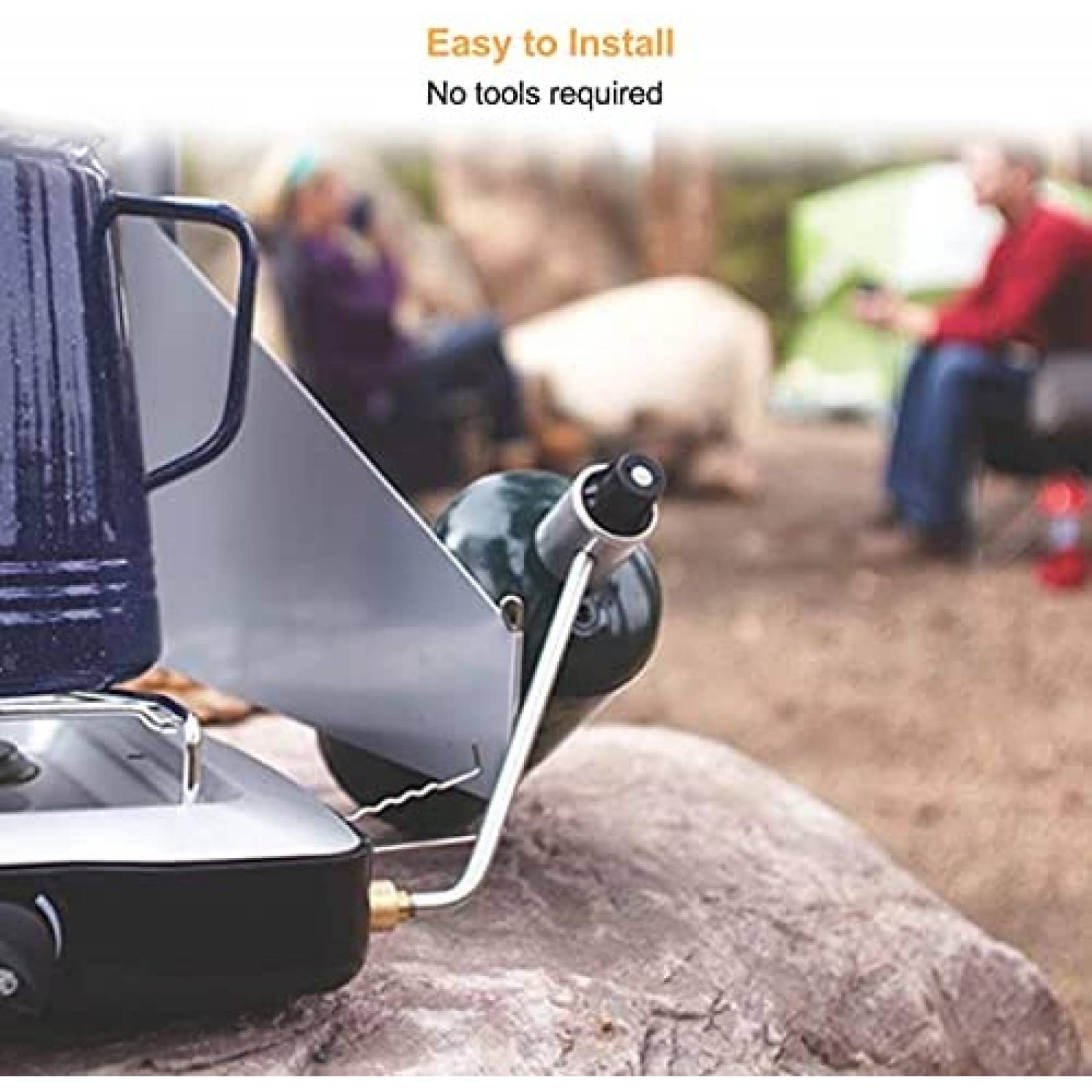 Regulador de Estufa de Gas GASLAND 1 Libra Acero Inoxidable