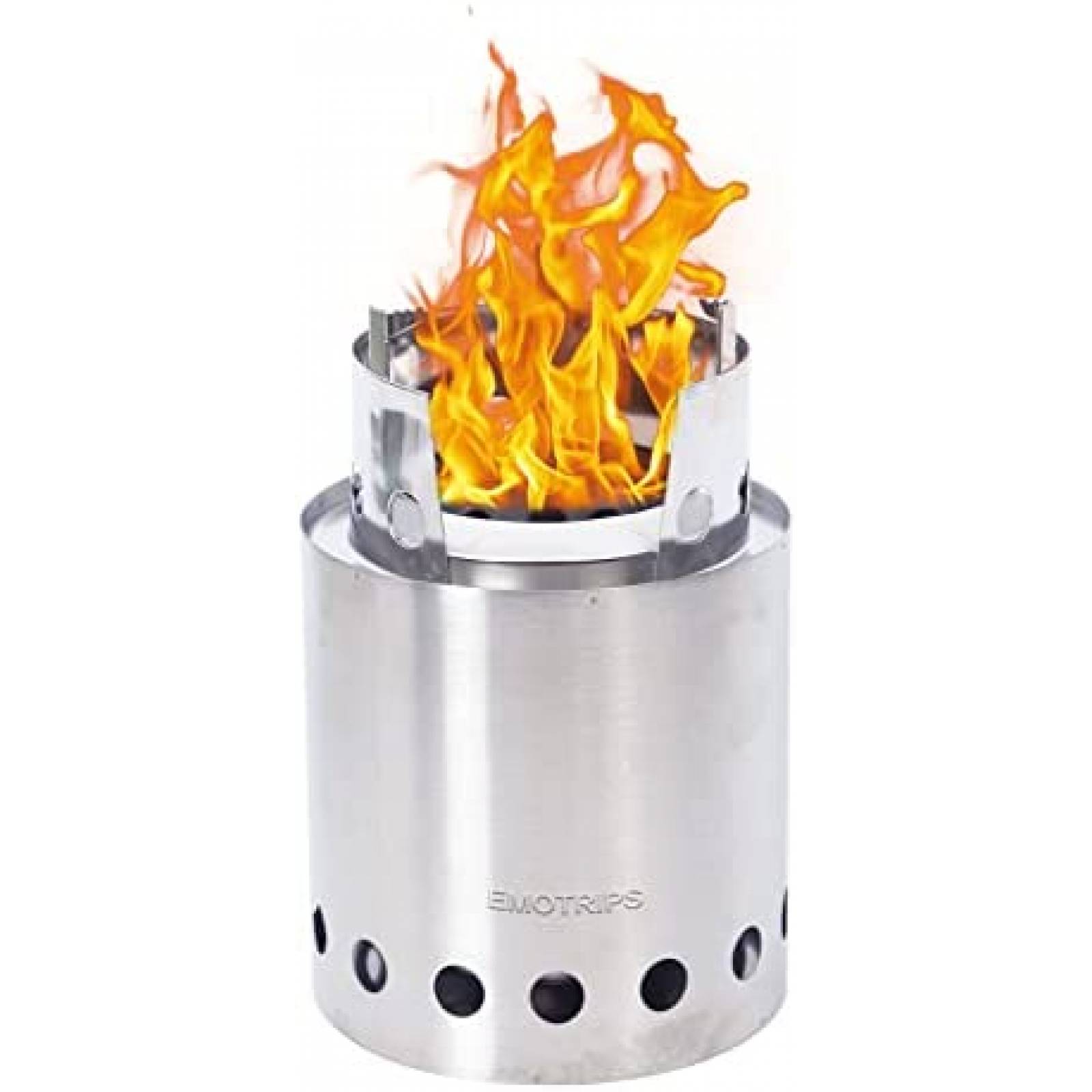 Pozo de Fuego Portatil EMOT 5" Acero Inoxidable -Plateado