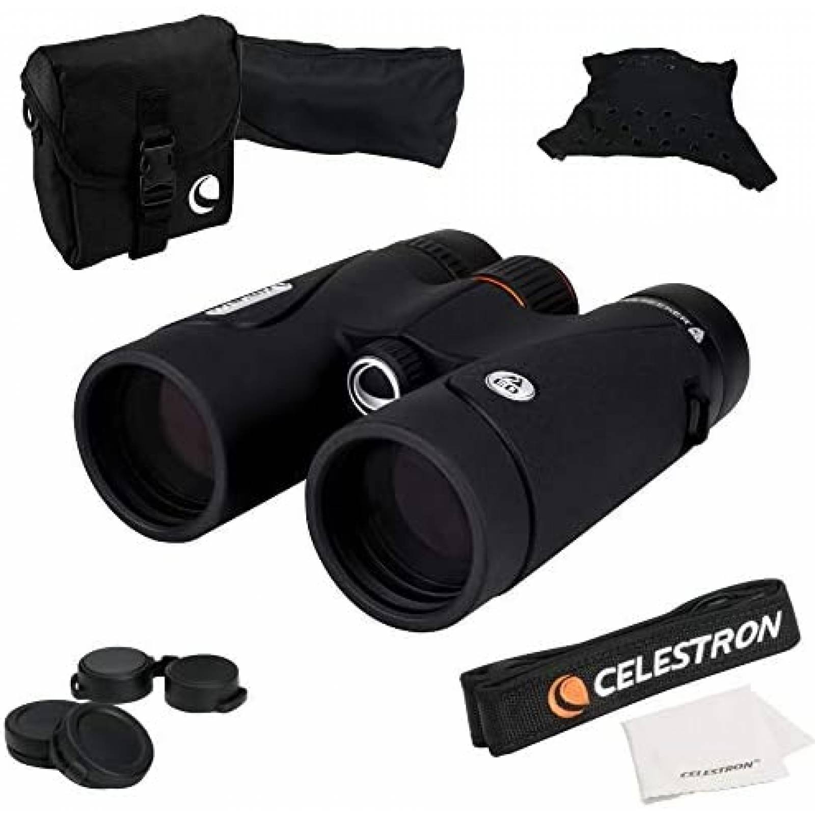 Binoculares Celestron ED 10x42 BAK4 con Accesorios -Negro