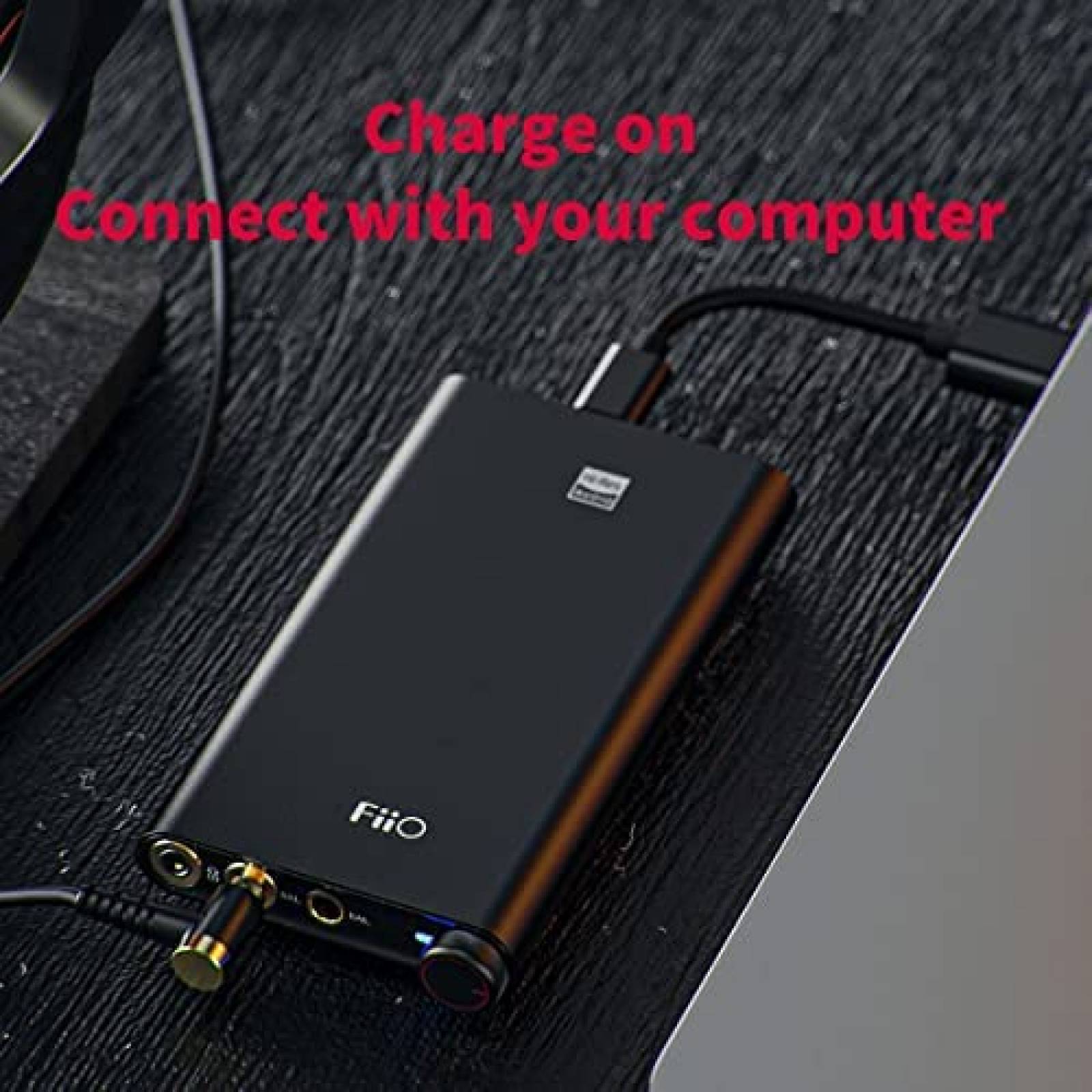 Amplificador Portatil FiiO Q3 para PC/Celular -Negro