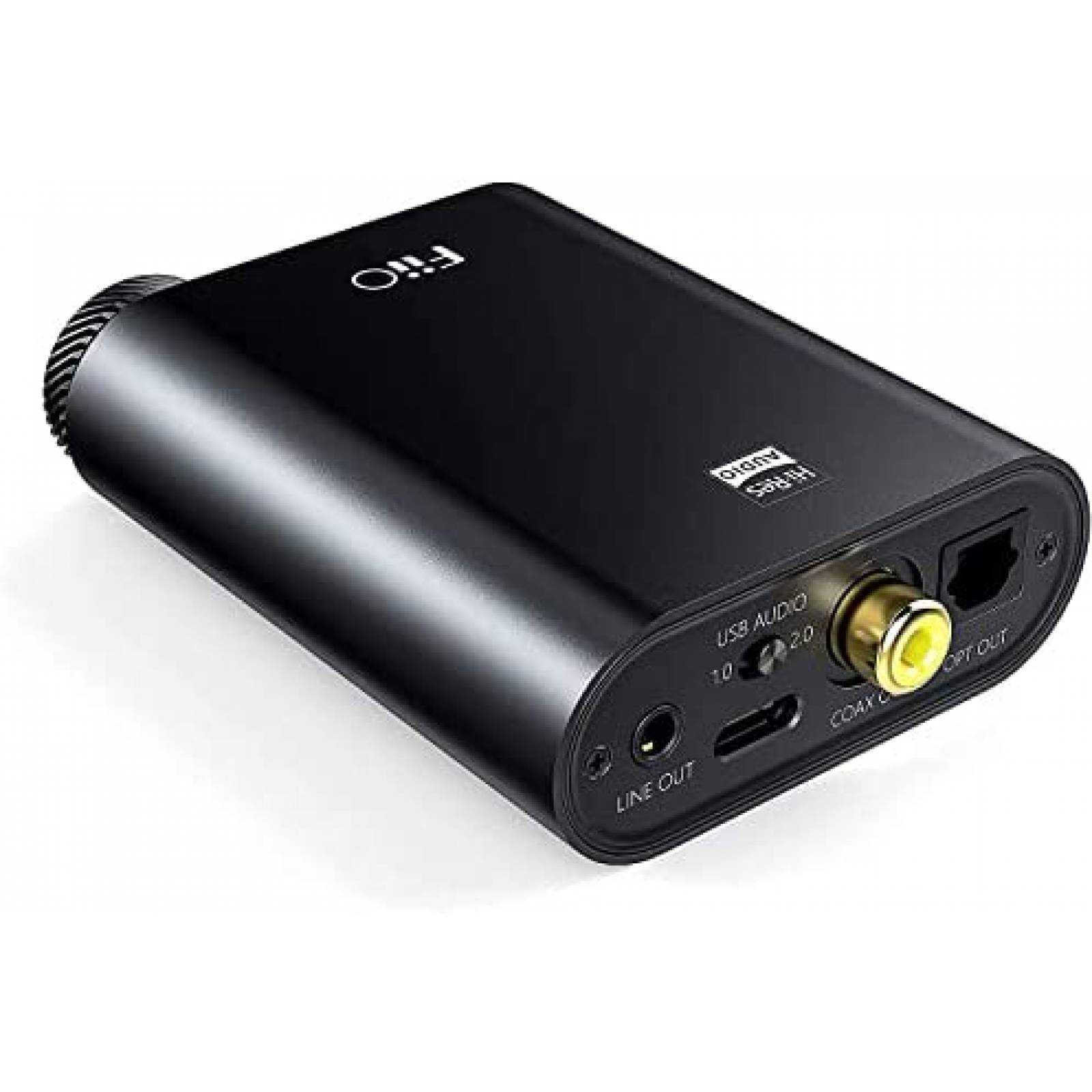 Amplificador Portátil FiiO NEWK3 Hifi 384KHz USB C -Negro