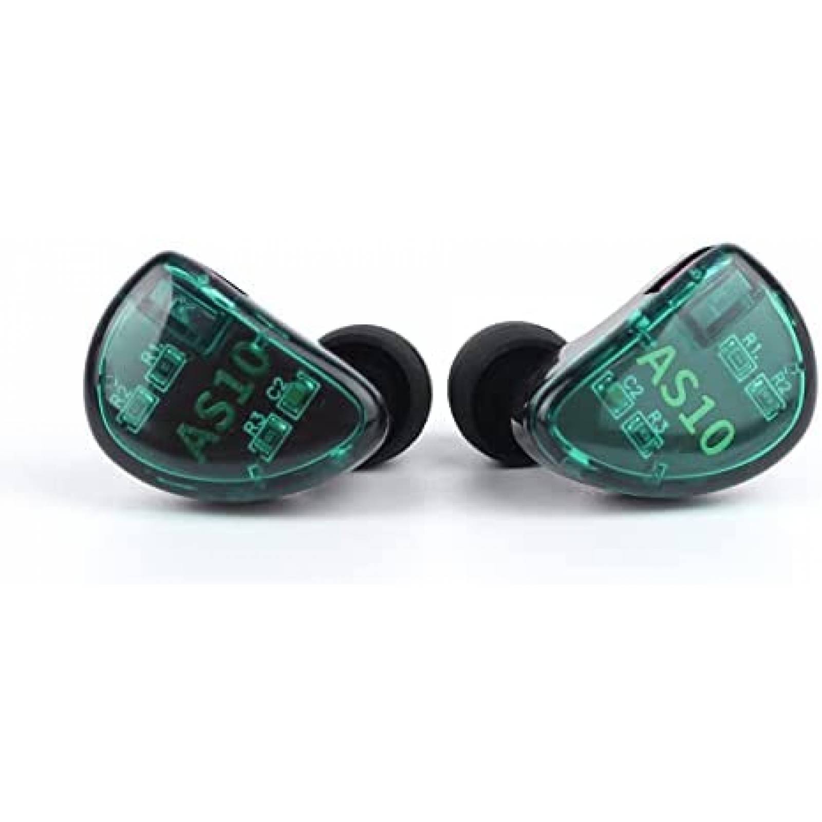 Audifonos KZ AS10 0.75mm Sonido HiFi Estereo -Verde