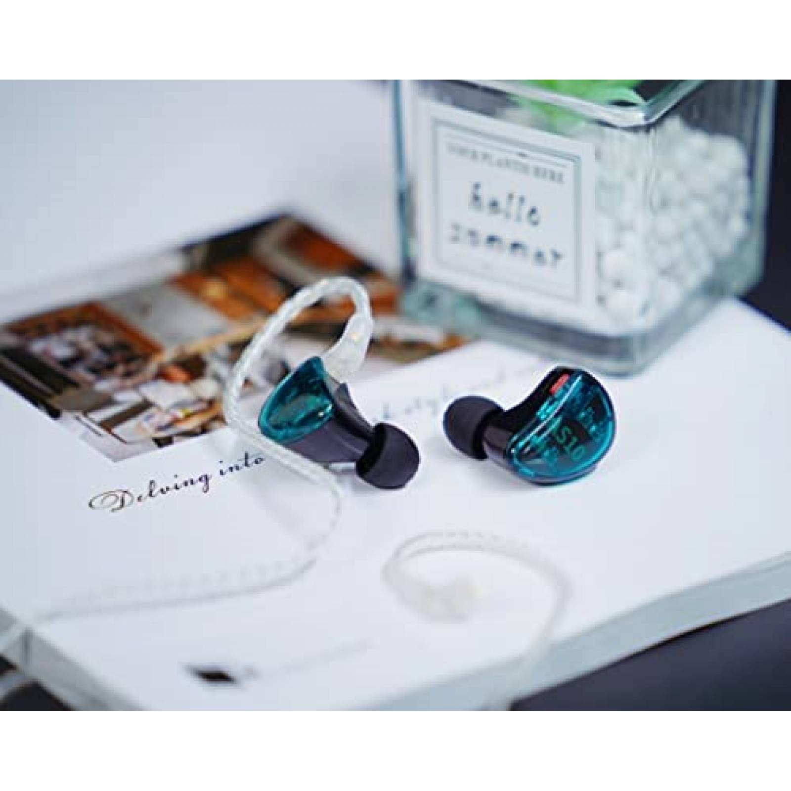 Audifonos KZ AS10 0.75mm Sonido HiFi Estereo -Verde