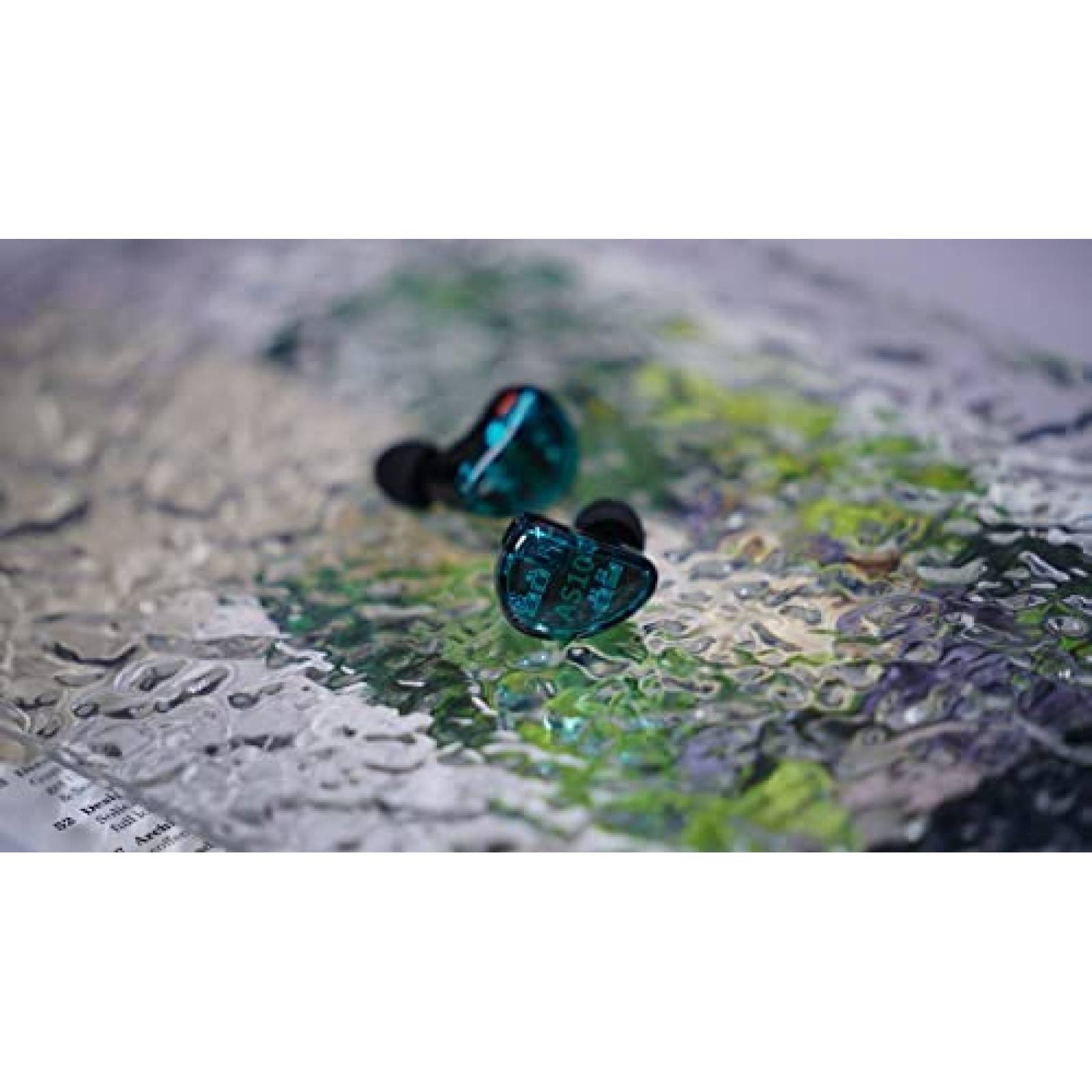 Audifonos KZ AS10 0.75mm Sonido HiFi Estereo -Verde