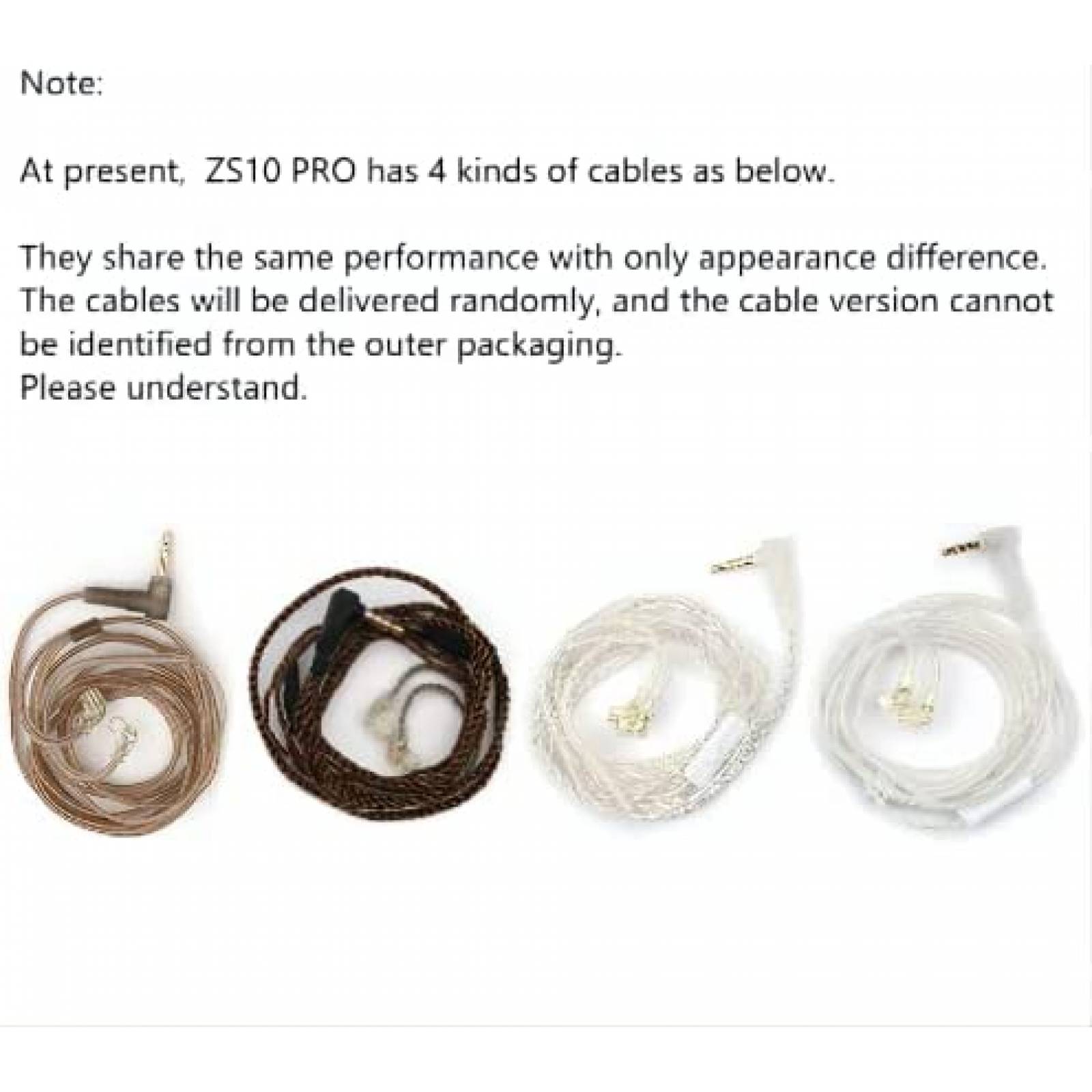 Audifonos KZ ZS10 Pro Sonido HiFi Diseño Ergonomico Plateado