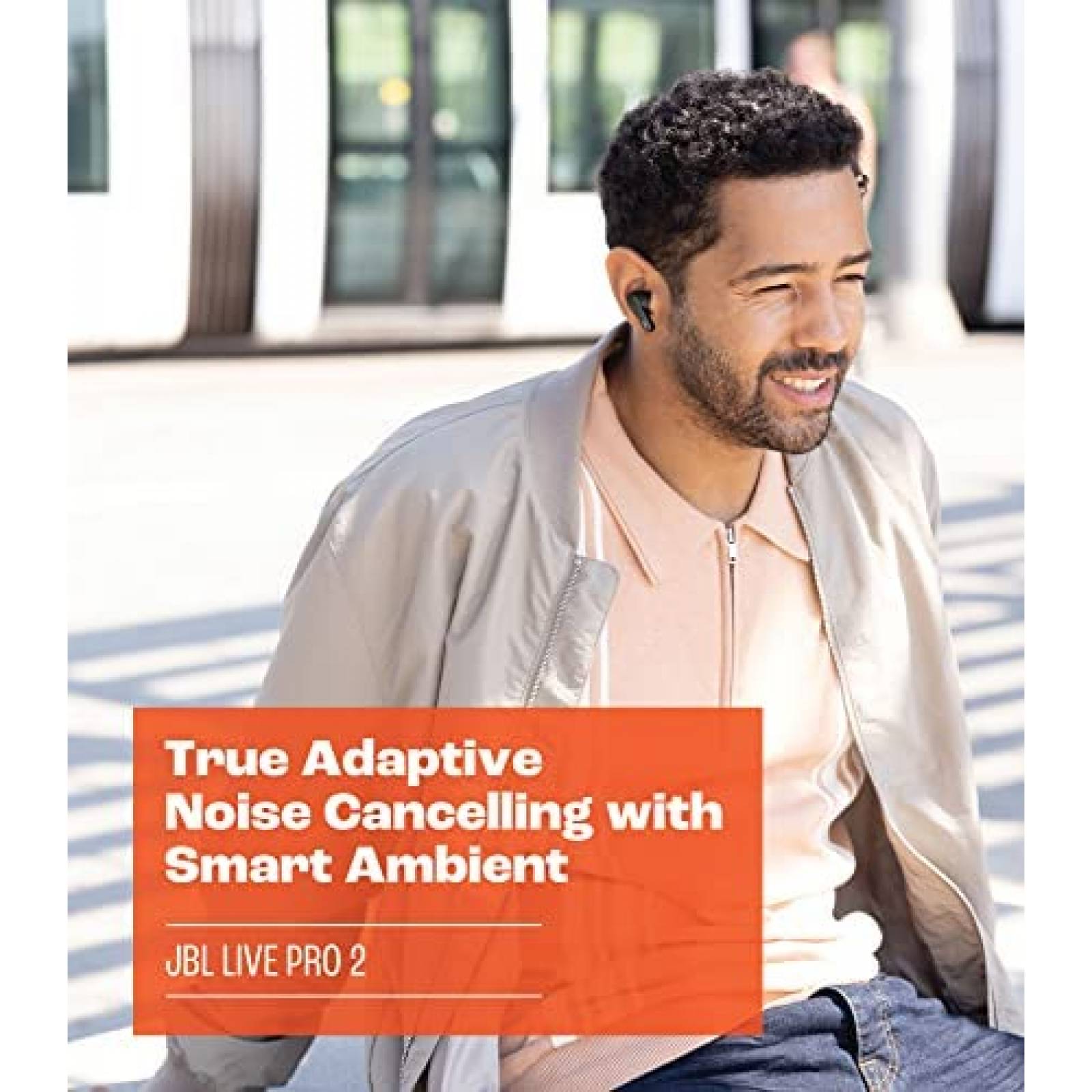 Audifonos Bluetooth JBL Live Pro 2 Carga Qi 6 mics -Azul