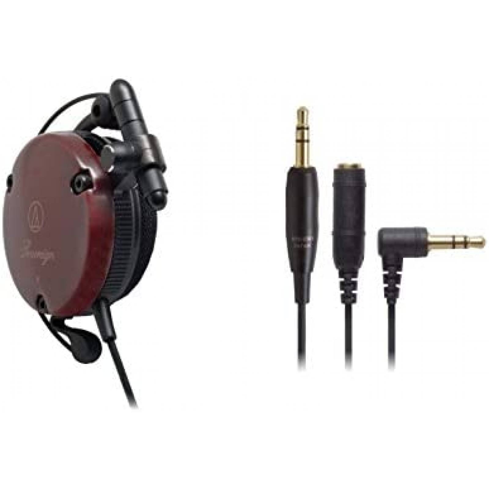 Audifonos Audio-Technica ATH-EW9 con Cable Ligeros -Rojo