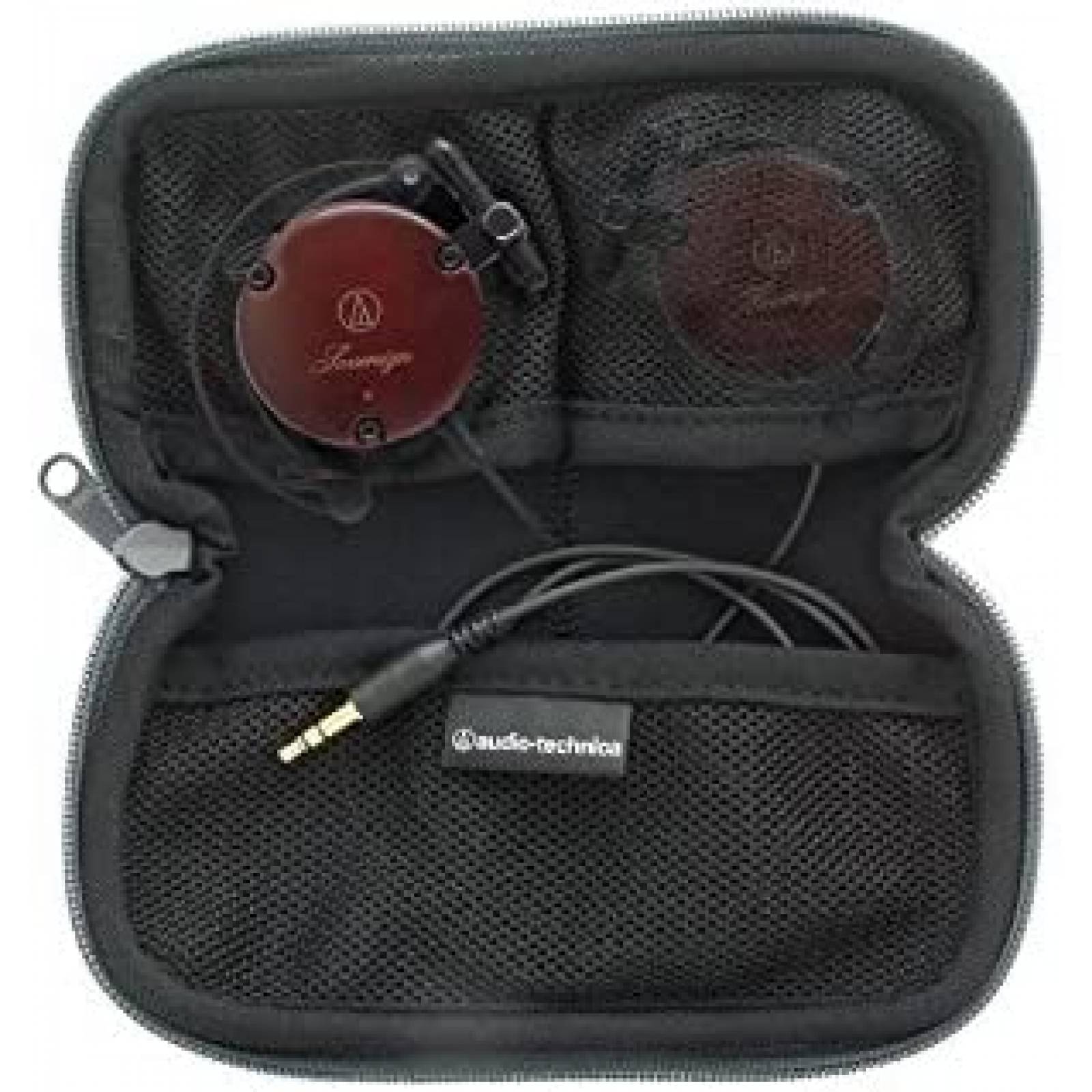 Audifonos Audio-Technica ATH-EW9 con Cable Ligeros -Rojo