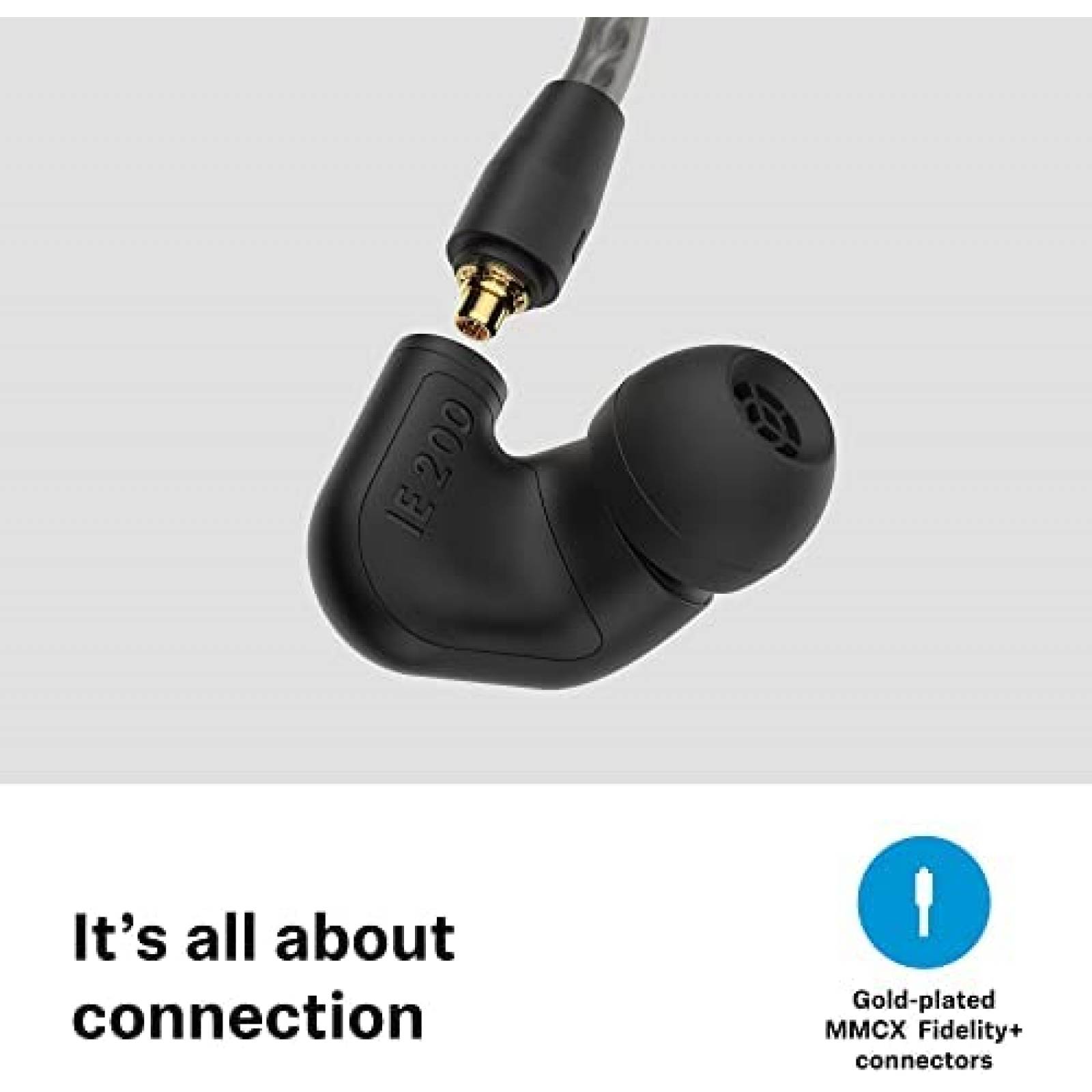 Auriculares Sennheiser IE 200 Sonido Neutral Con Cable