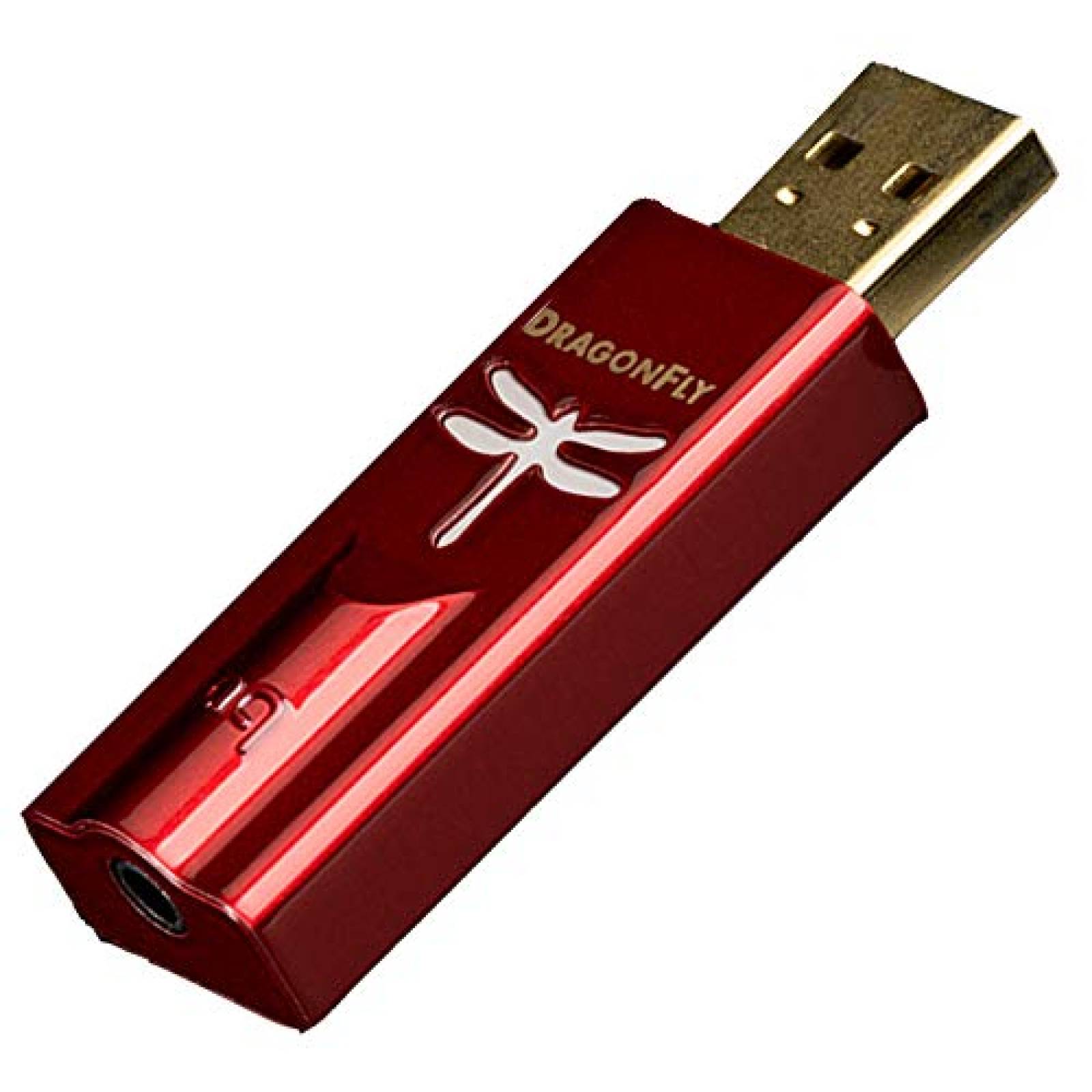 Amplificador de Audifono AudioQuest DragonFly USB -Rojo