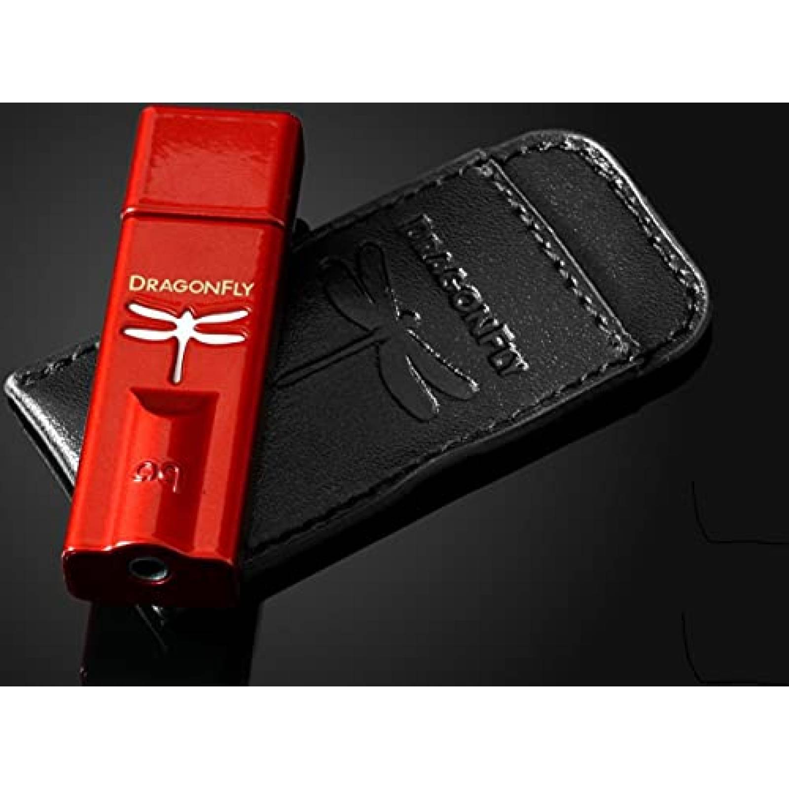 Amplificador de Audifono AudioQuest DragonFly USB -Rojo