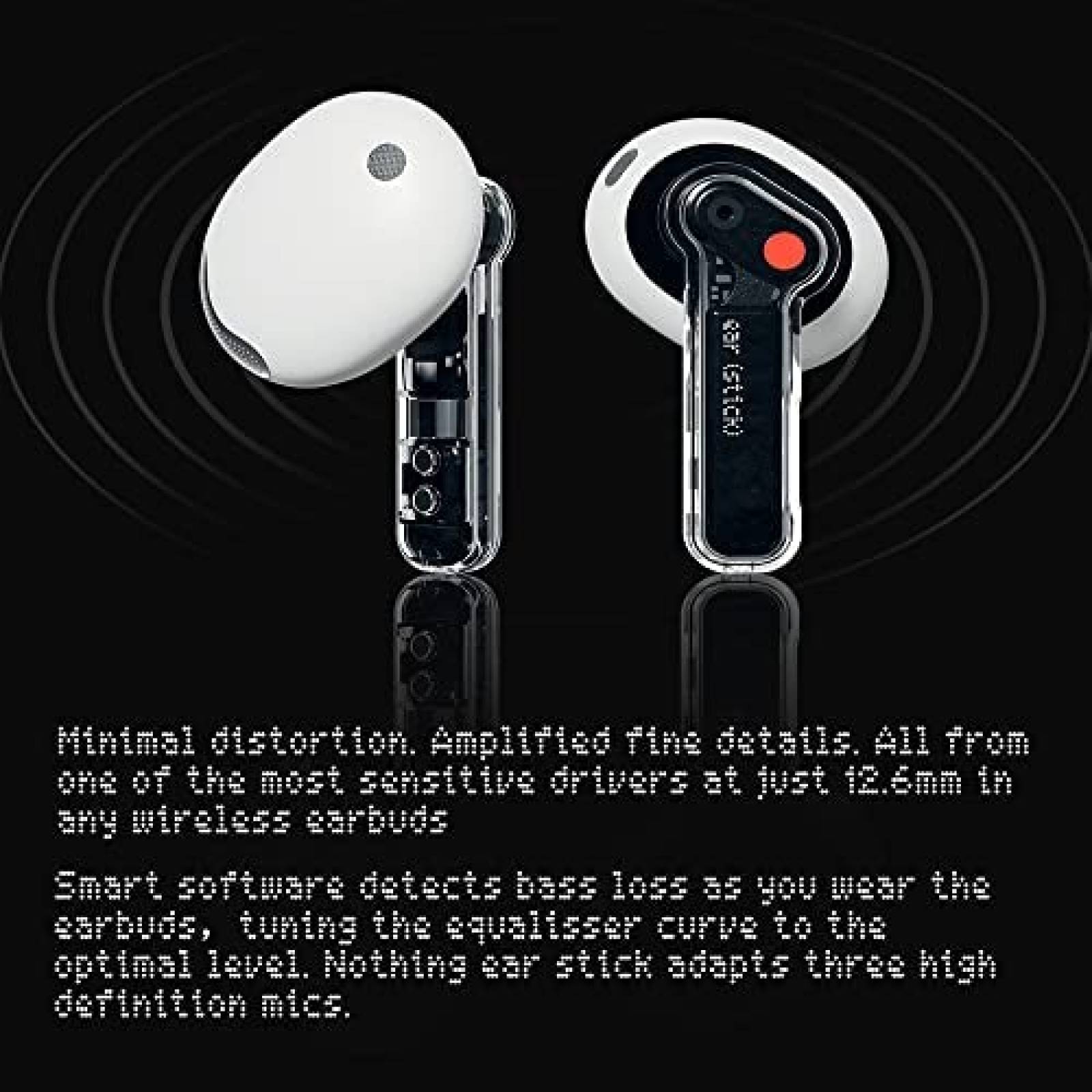 Audifonos Bluetooth Nothing Ear Stick Resiste al Agua 3 mics