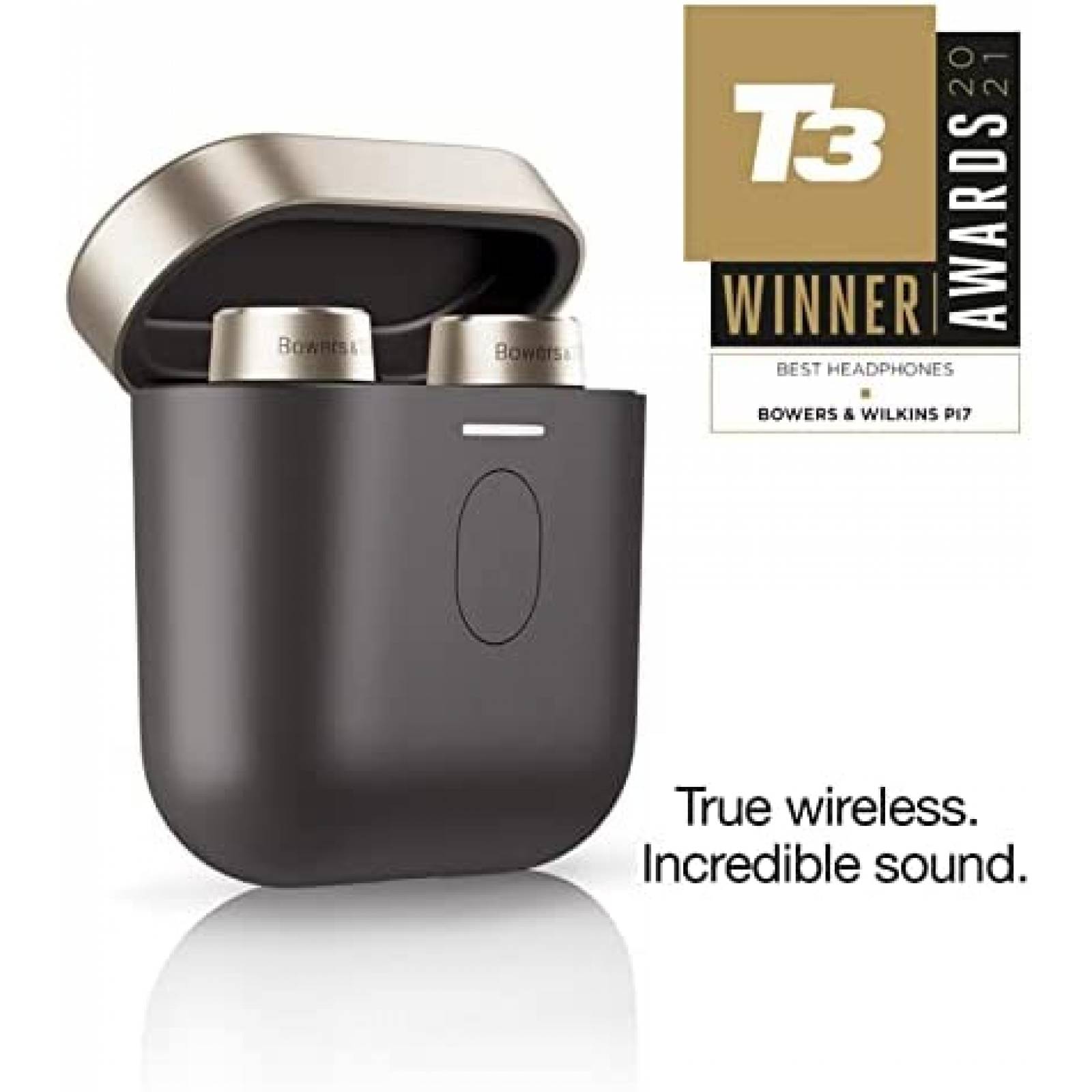 Audifonos Bluetooth Bowers & Wilkins Pi7 Hi-Fi -Dorado