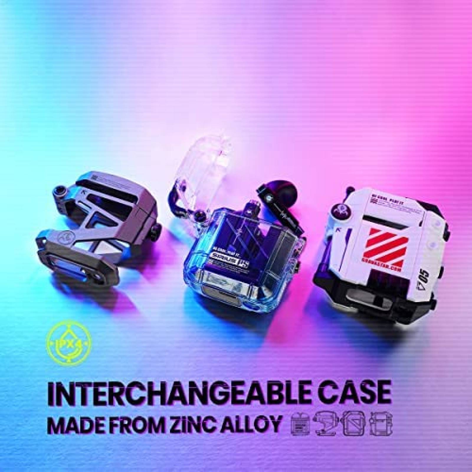 Audifonos Inalambricos G GravaStar P5 RGB+Accesorios -Negro