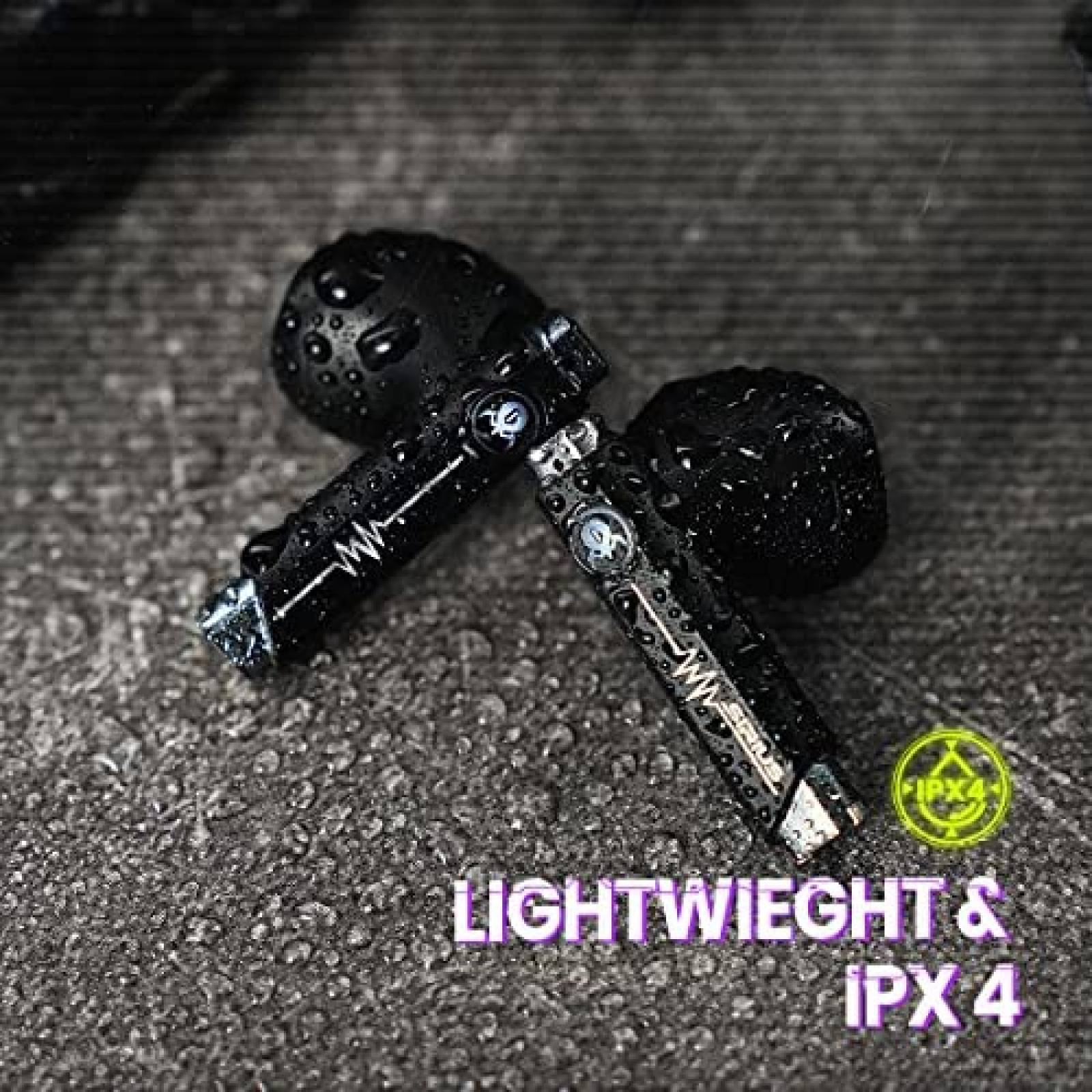 Audifonos Inalambricos G GravaStar P5 RGB+Accesorios -Negro