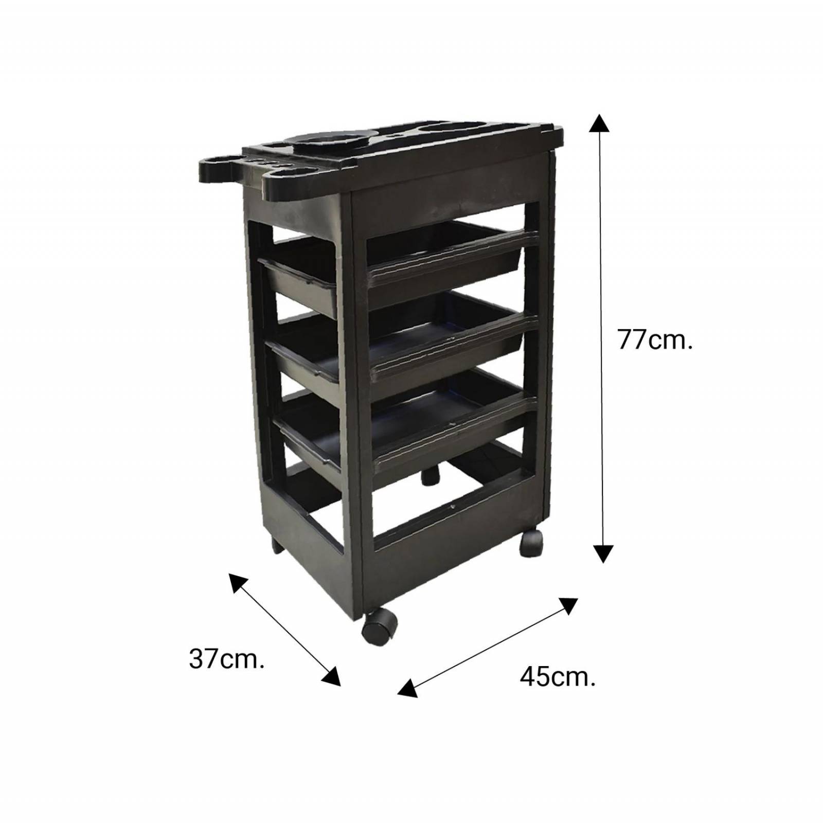 Carrito Auxiliar De Estetica Mesa Carro Para Salon Belleza 