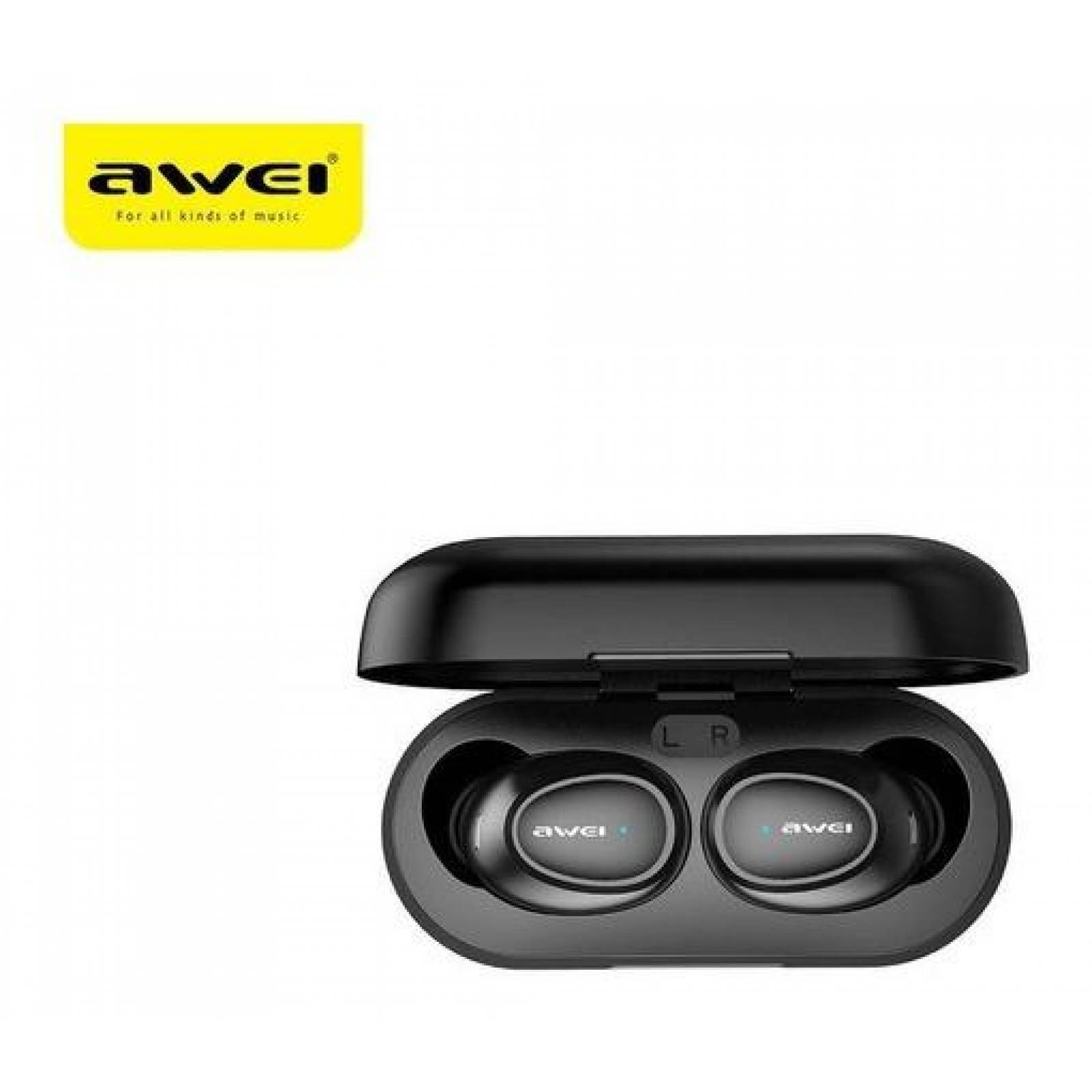 Audífonos Intraurales Awei T6 Bluetooth C/reducción De Ruido 