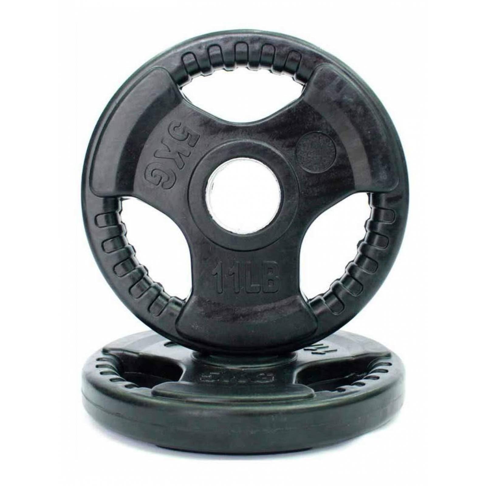 Set De 2 Discos Olímpicos 5 Kg Cada Uno Para Entrenamiento 