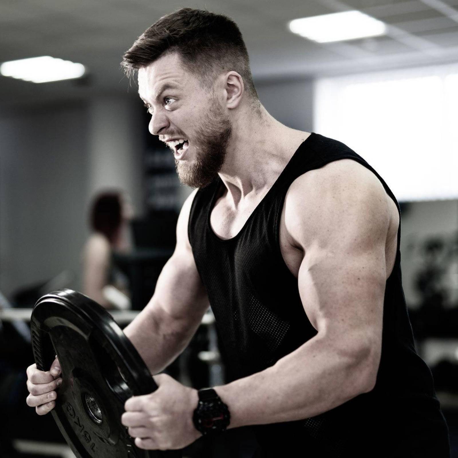 Set De 2 Discos Olímpicos 5 Kg Cada Uno Para Entrenamiento 