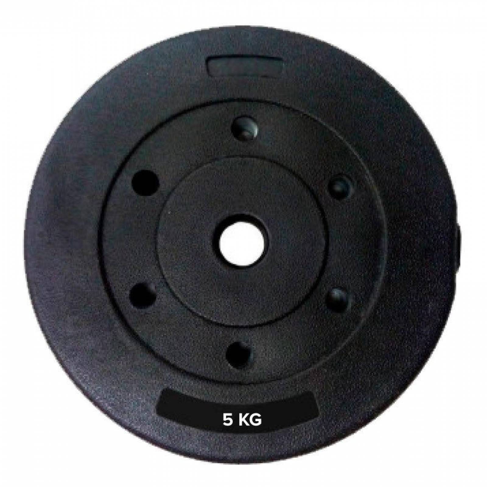 Kit 2 Discos De Pesas 5 Kg Para Musculación Y Resistencia