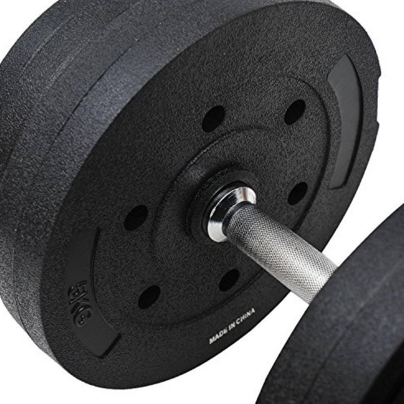 Kit 2 Discos De Pesas 5 Kg Para Musculación Y Resistencia