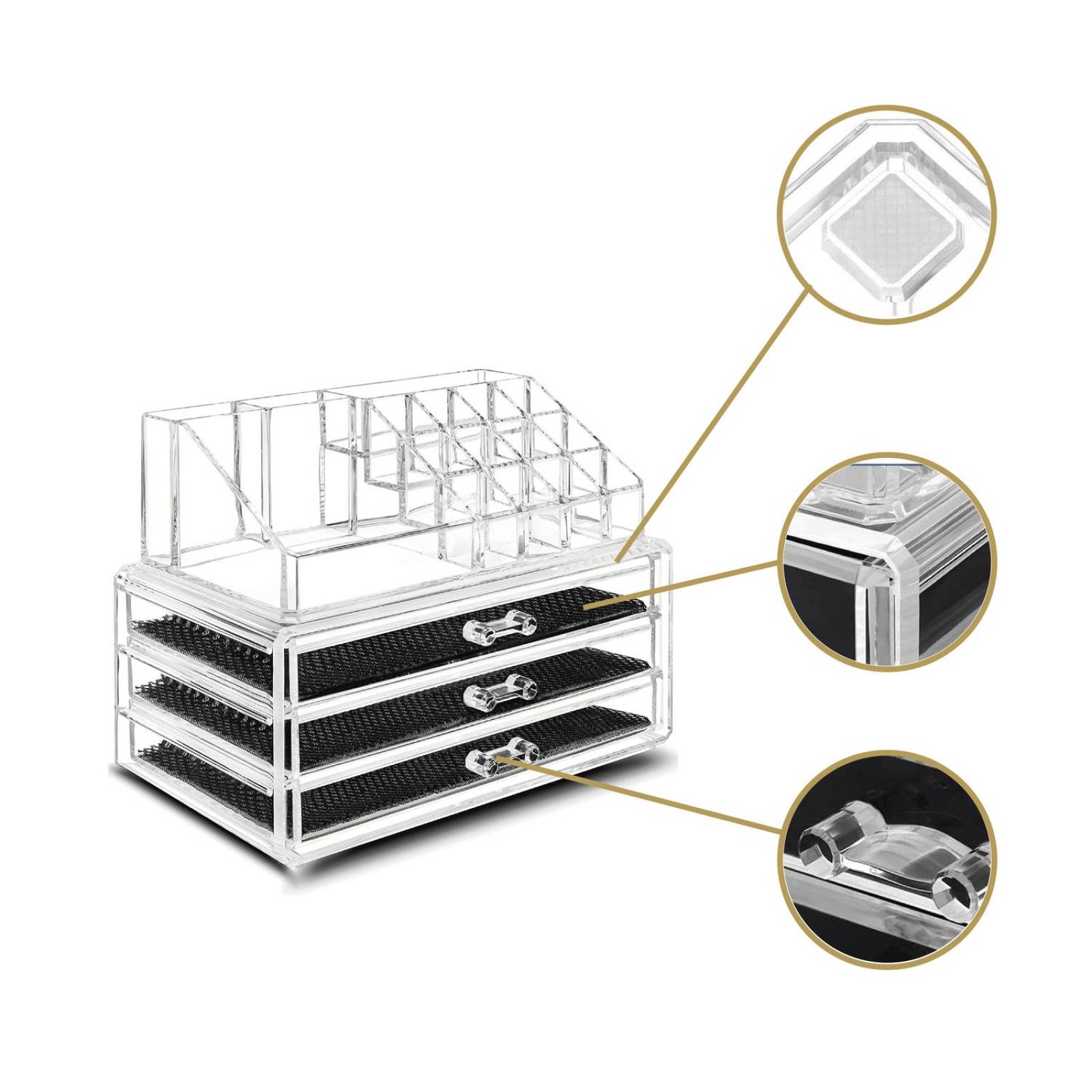 Organizador Para Cosmeticos De Acrilico Maquillaje 