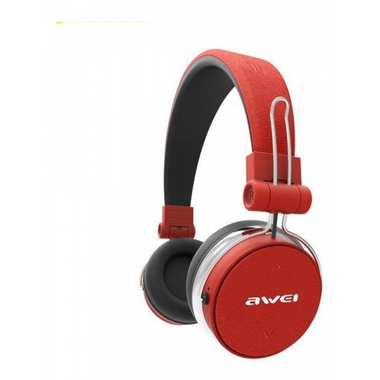 Audífonos Con Diadema Awei A700bl Hifi Inalámbricos Bt Rojo