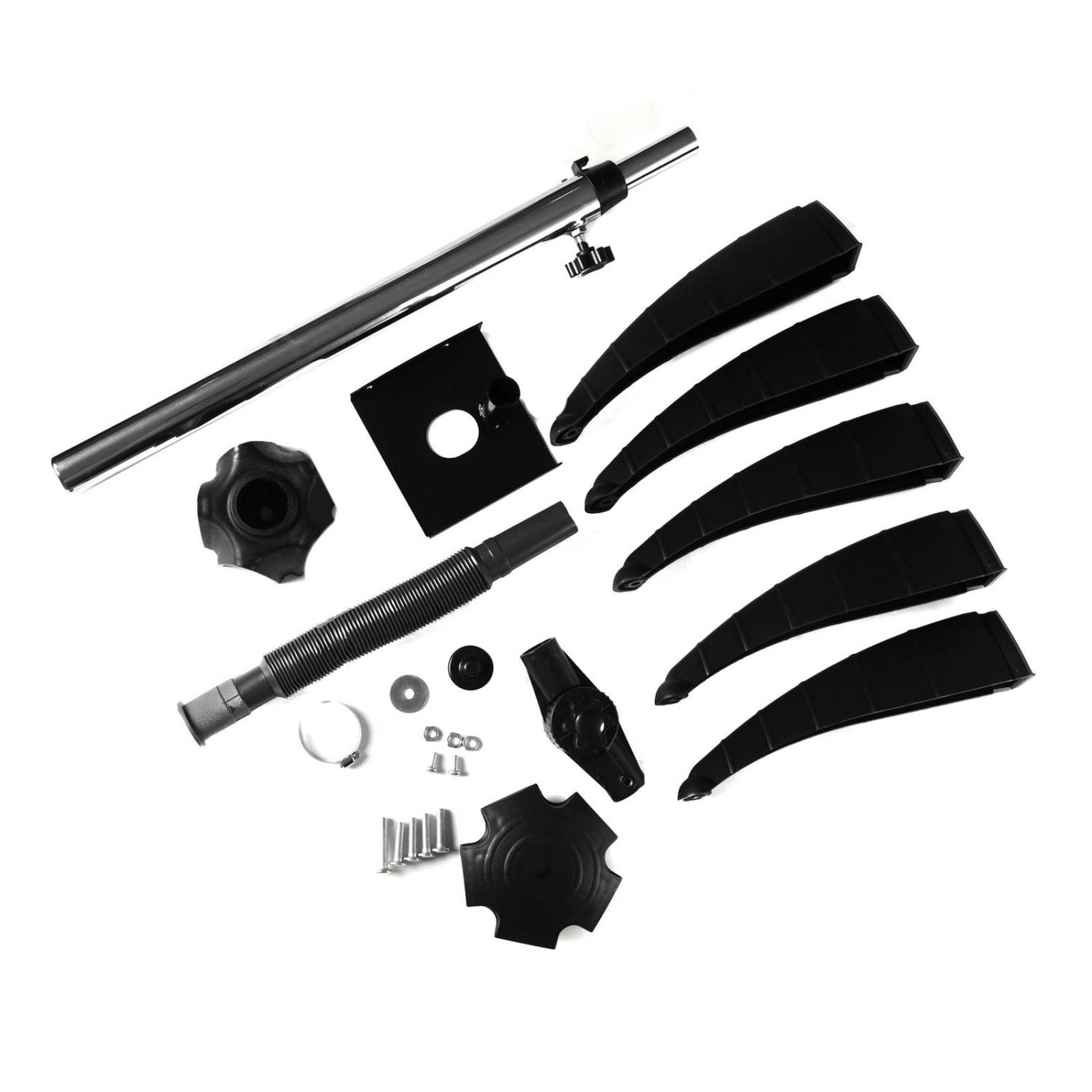 Lavatorio portátil de peluquería con receptáculo de descarga 