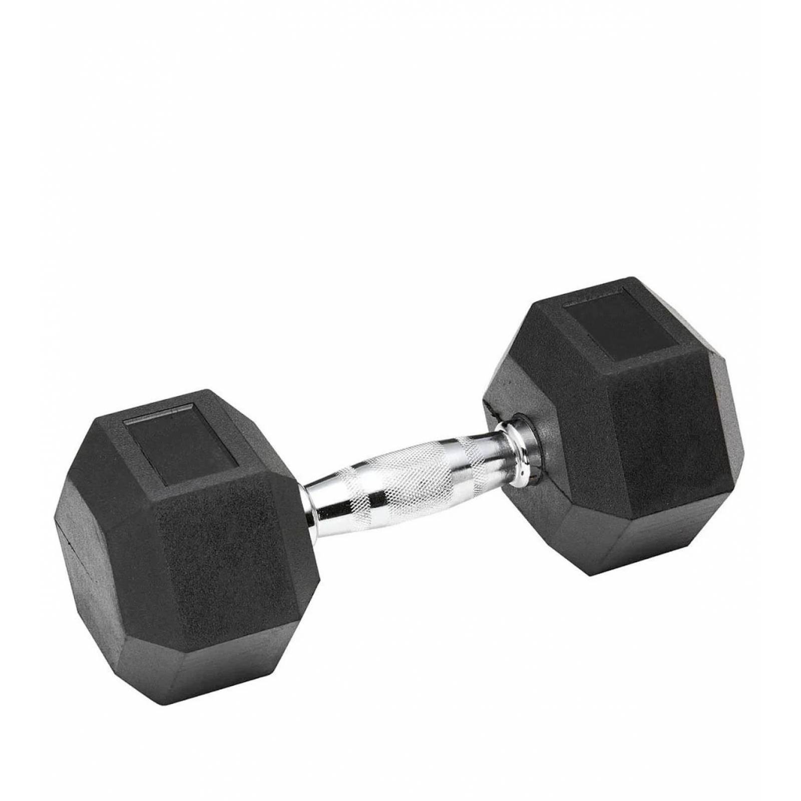 Mancuerna Hexagonal Fija  25kg Pesa para Ejercicio 