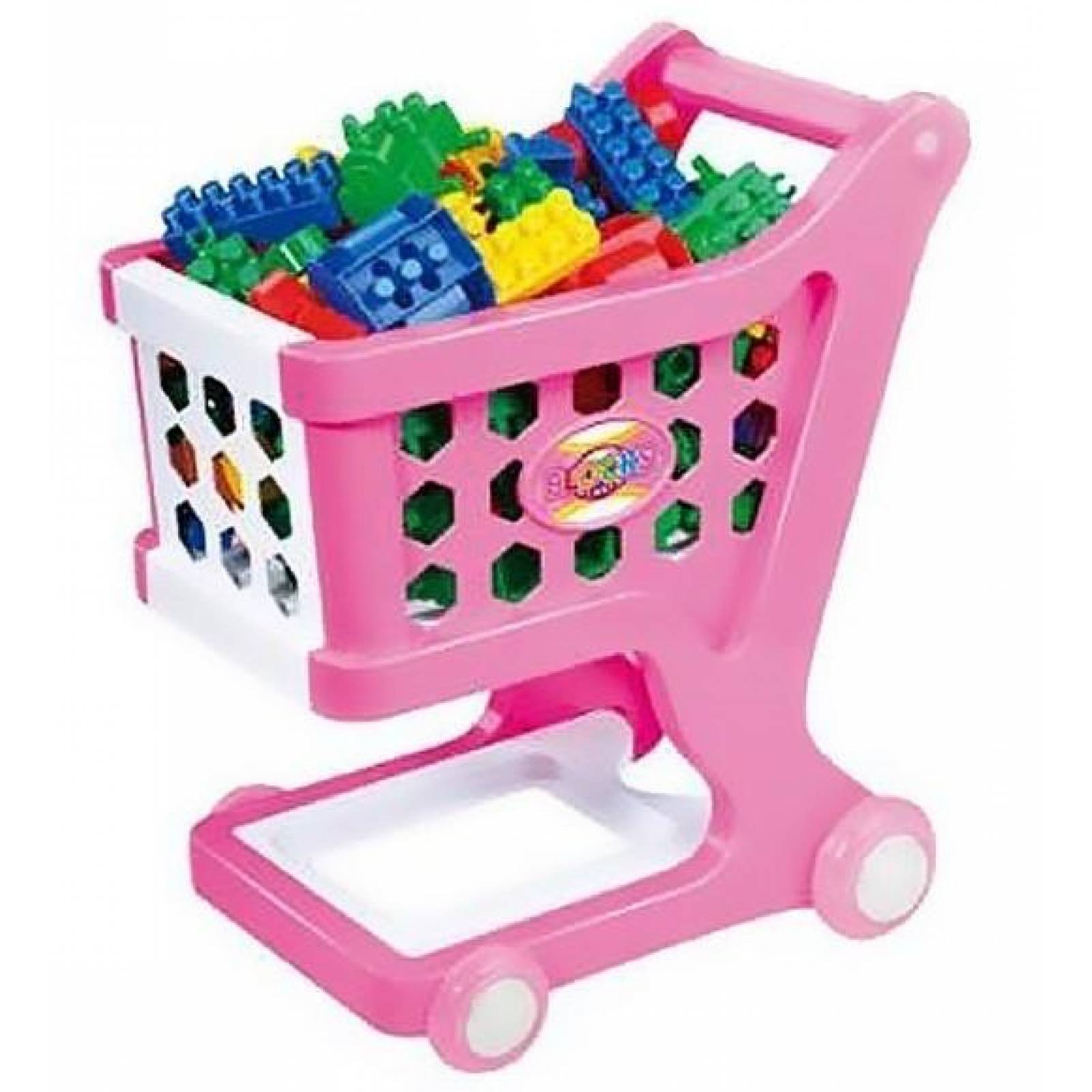 Juguete carrito de bloques para armar simili lego para niños 