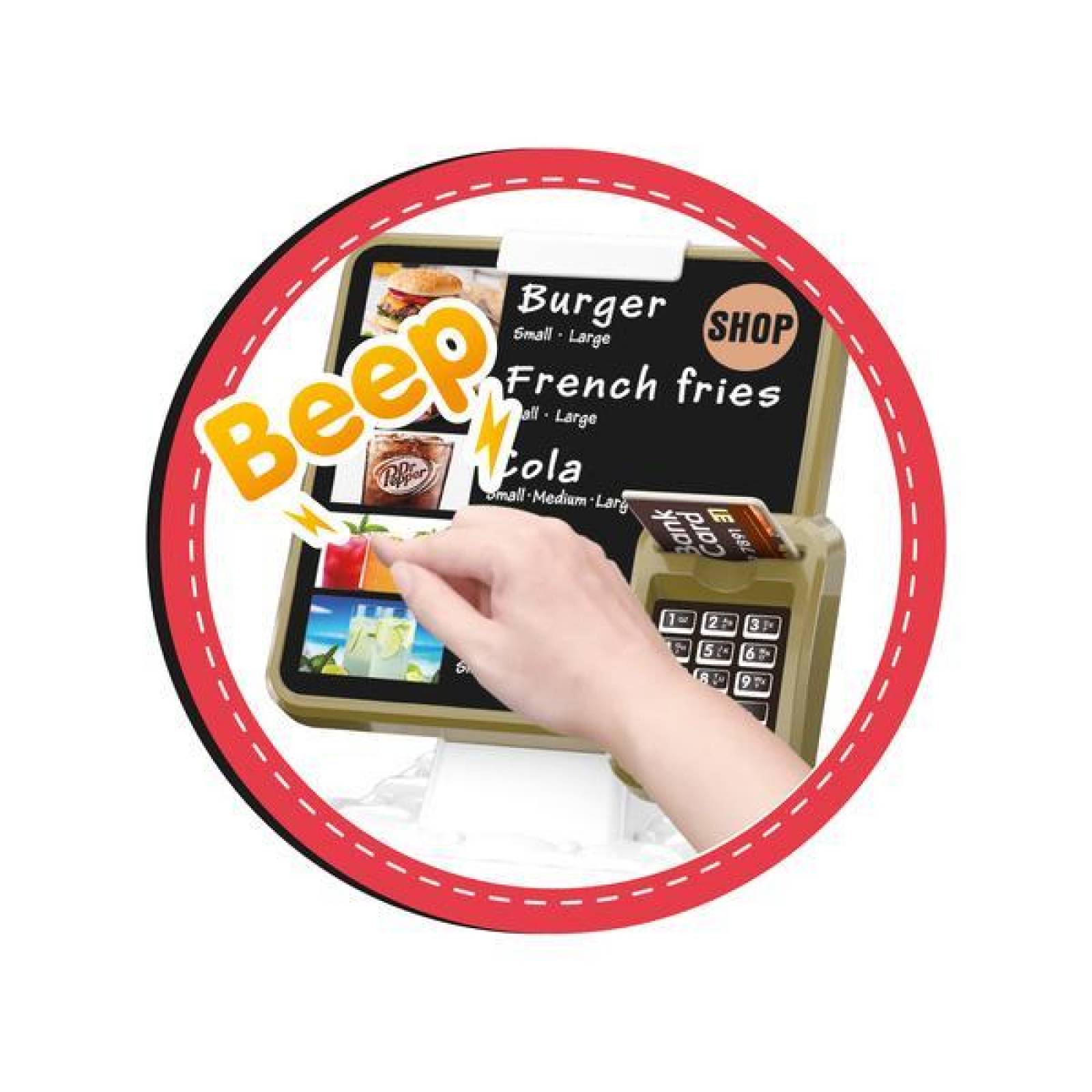 Juguete Juego Tienda de Hamburguesas para Niños Oferta 